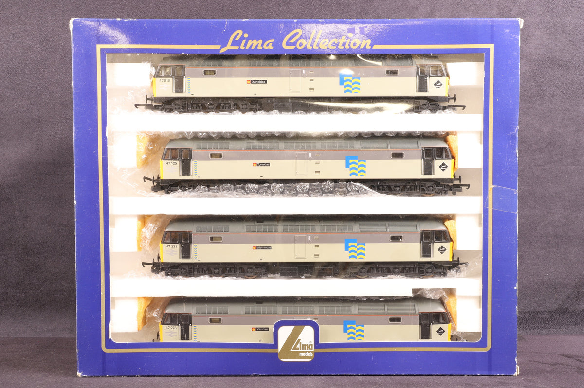 Lima OO L149930 Set composed by 4 Locomotives - Class 47&#39;s