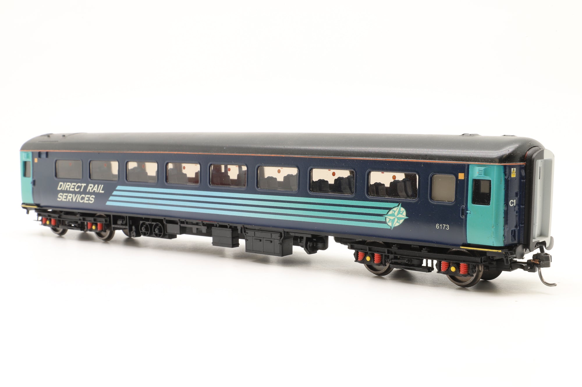 Hornby OO Rake of 4x Mk2E Coaches in DRS Liveries