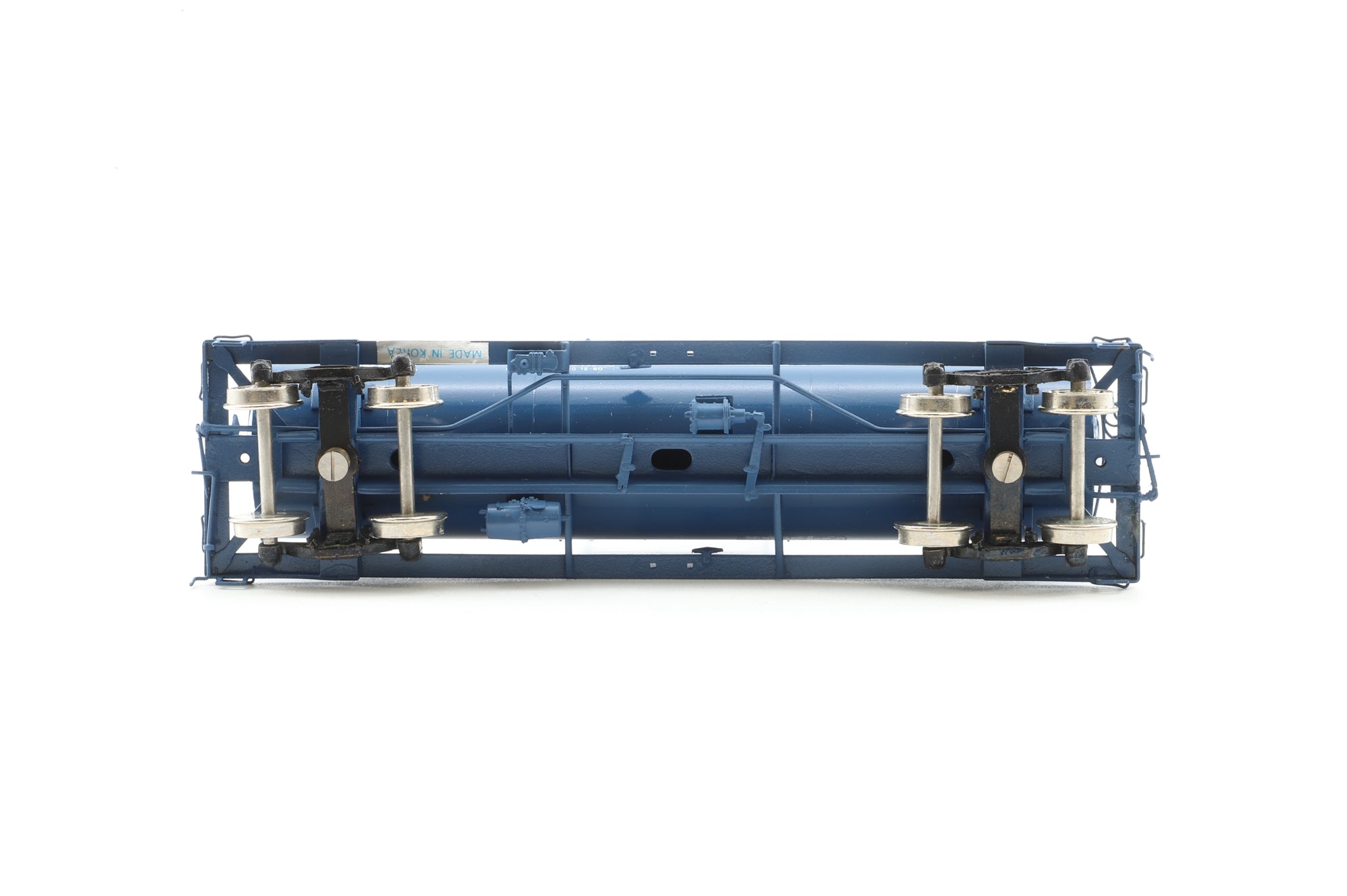 Precision Scale HO Brass Rake Of 4 PSC 8,000 gal tank Cars "GULF"