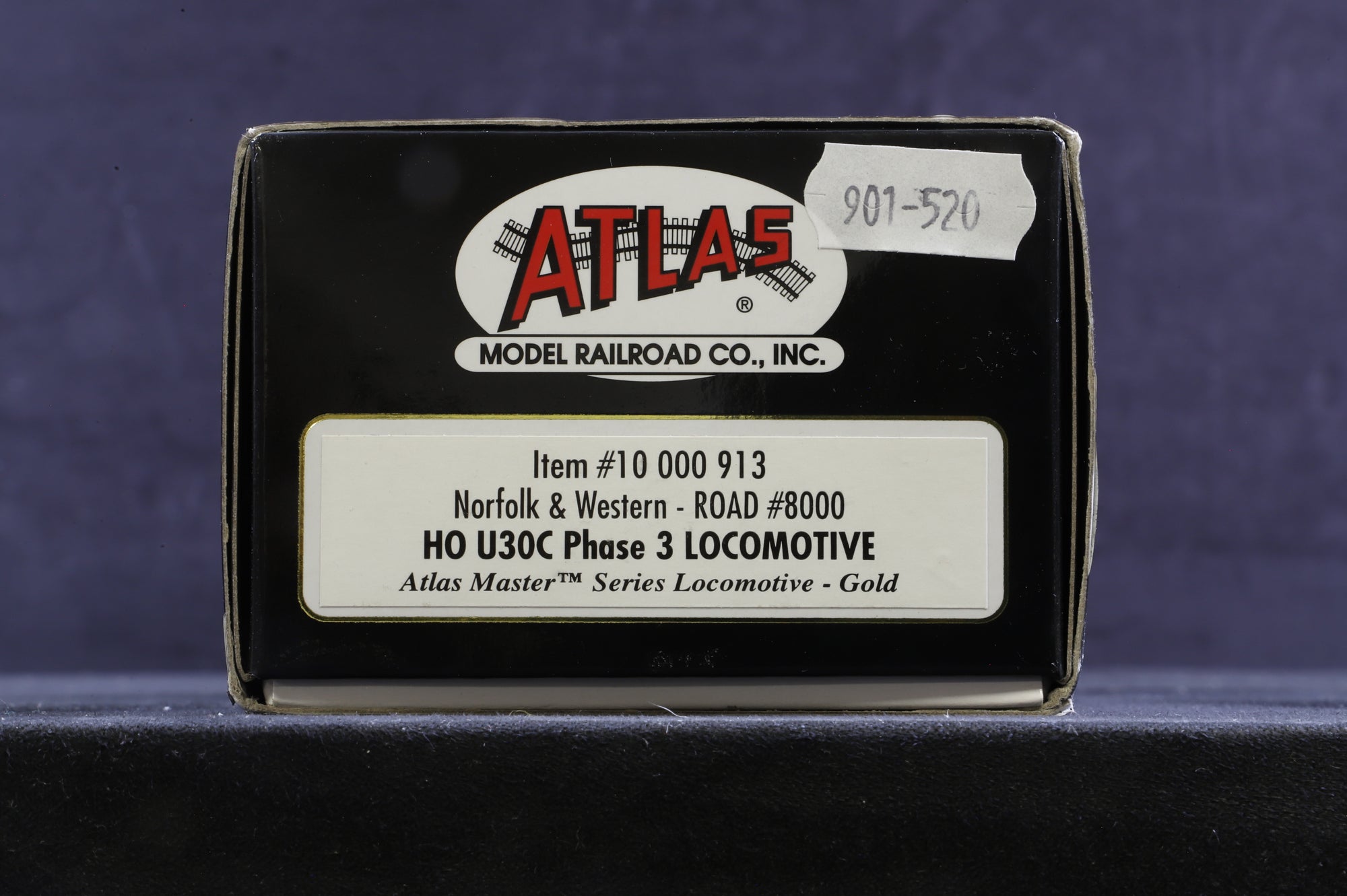 Atlas HO 10 000 913 U30C Phase 3 Norfolk & Western Road '8000' Diesel Locomotive DCC Sound