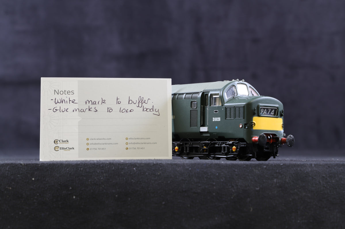 Bachmann OO 32-778 Class 37/0 &#39;D6826&#39; BR Green Centre Headcode