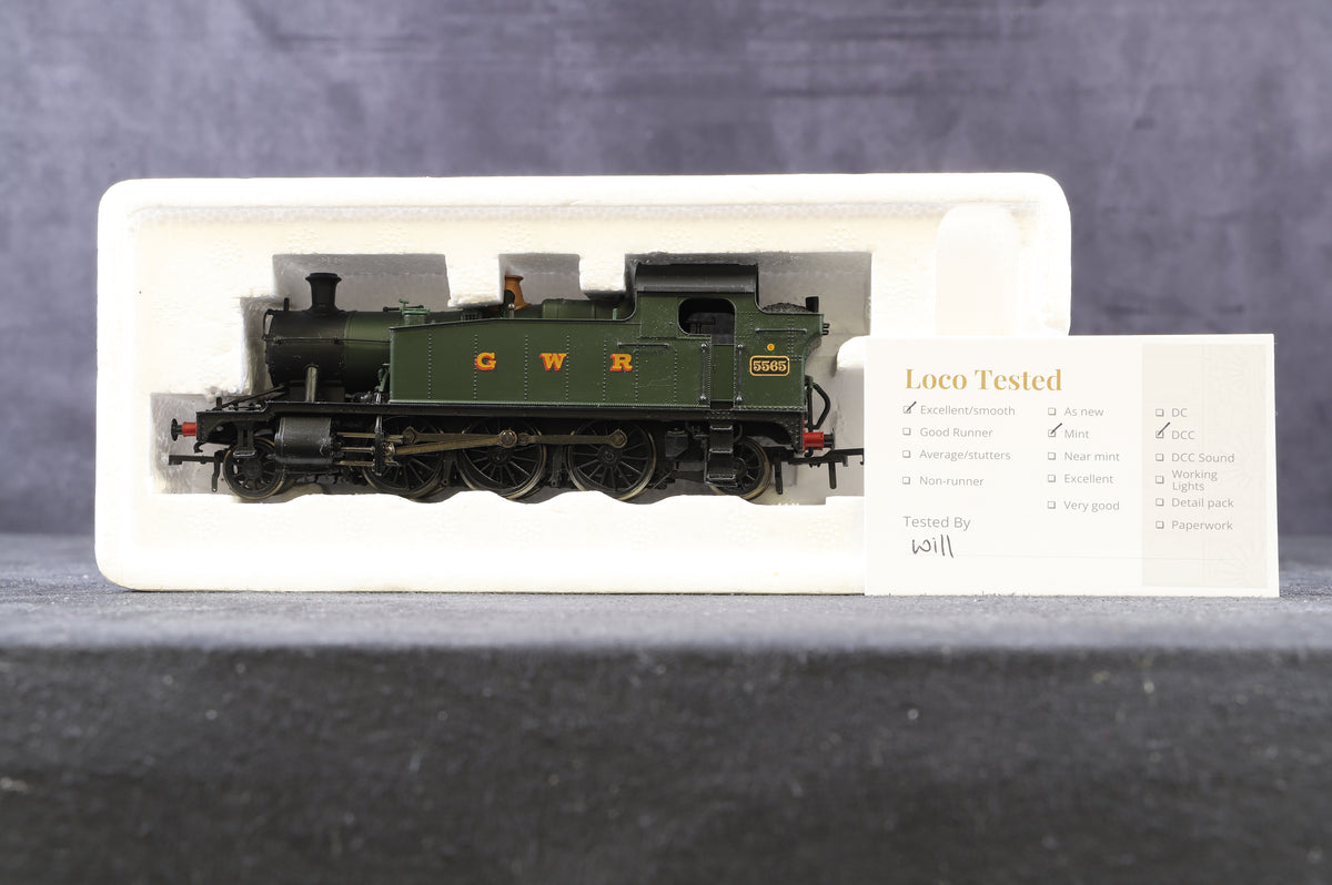 Bachmann OO 32-135A Prairie Tank &#39;4575&#39; GWR Green