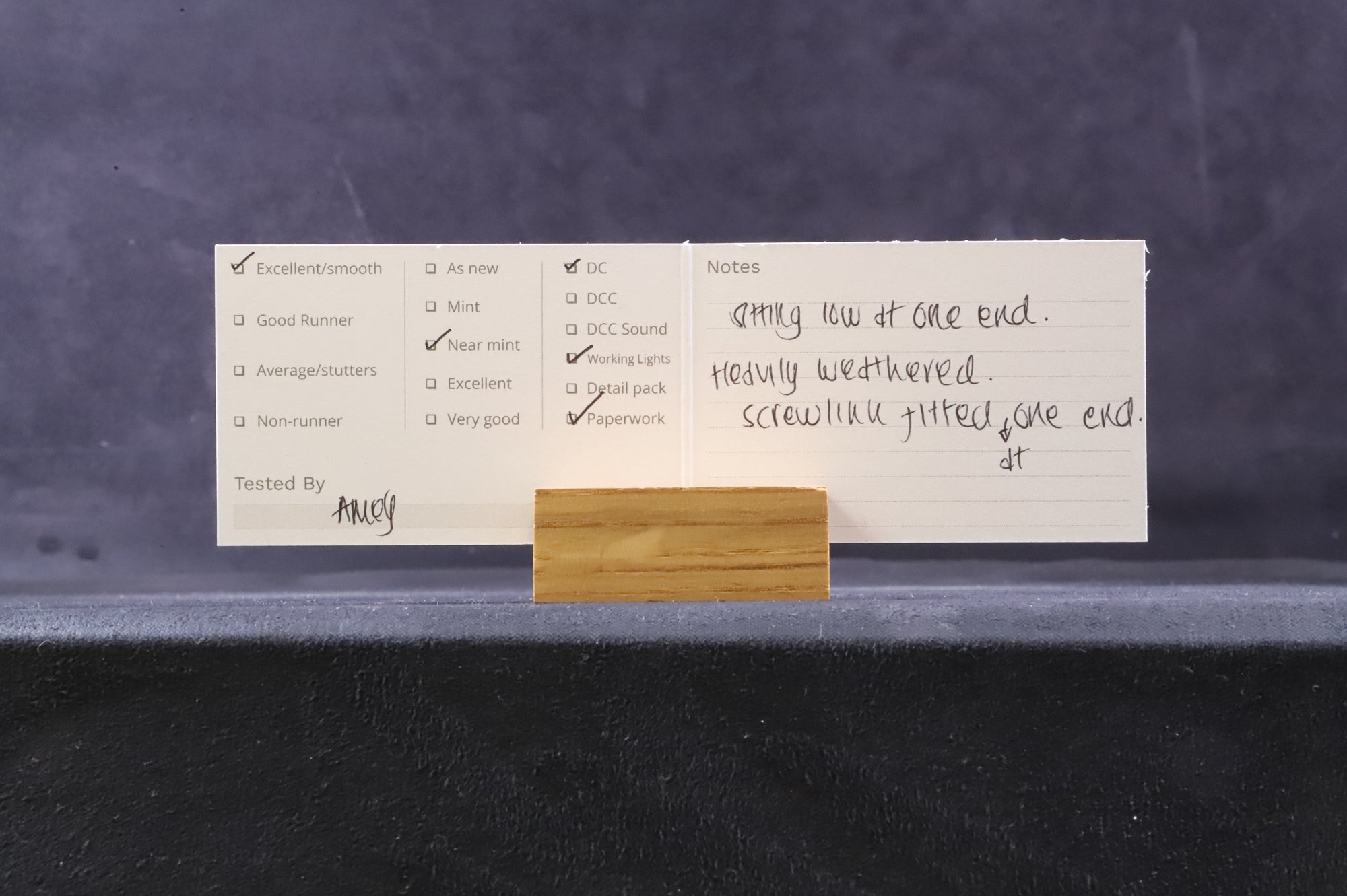 Hornby OO R2488 Class 60 60026 in EW&S Livery - Weathered