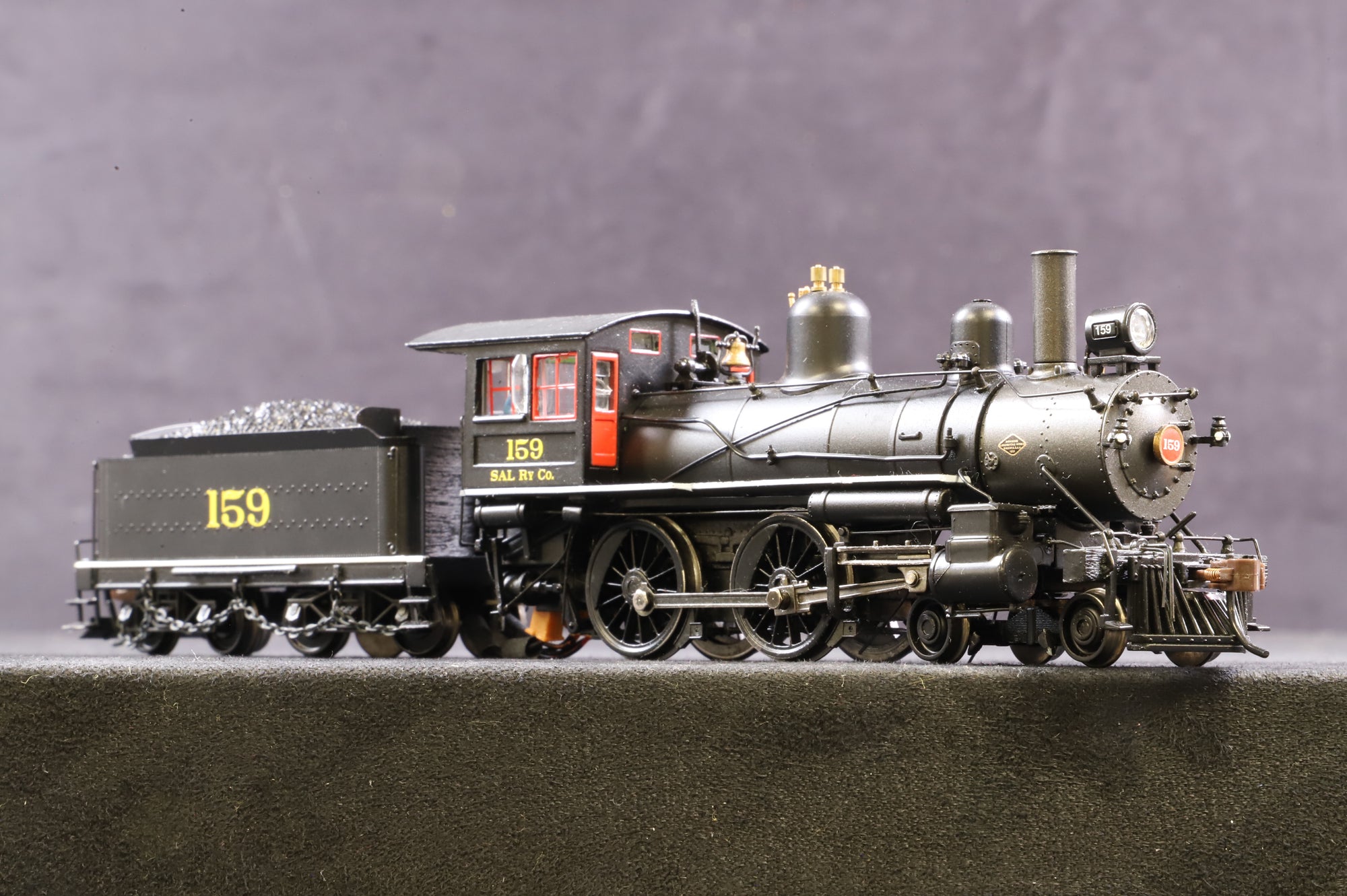 Bachmann HO 83408 4-4-0 Modern American Richmond Loco, Seaboard. DCC Fitted