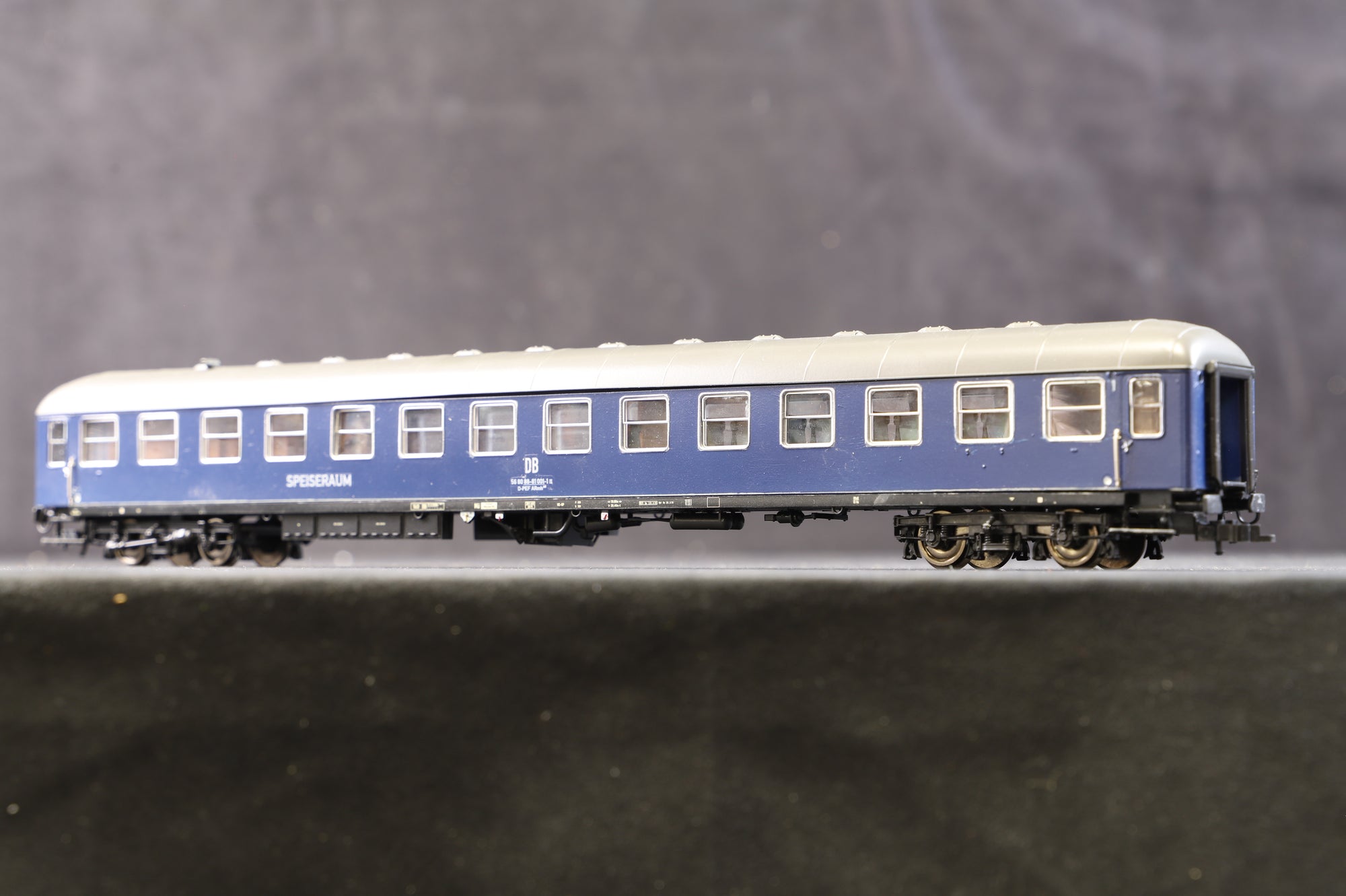 Roco HO Rake of 3 DB/IGE Blue Coaches, Inc. 64649 & 2 x 64646
