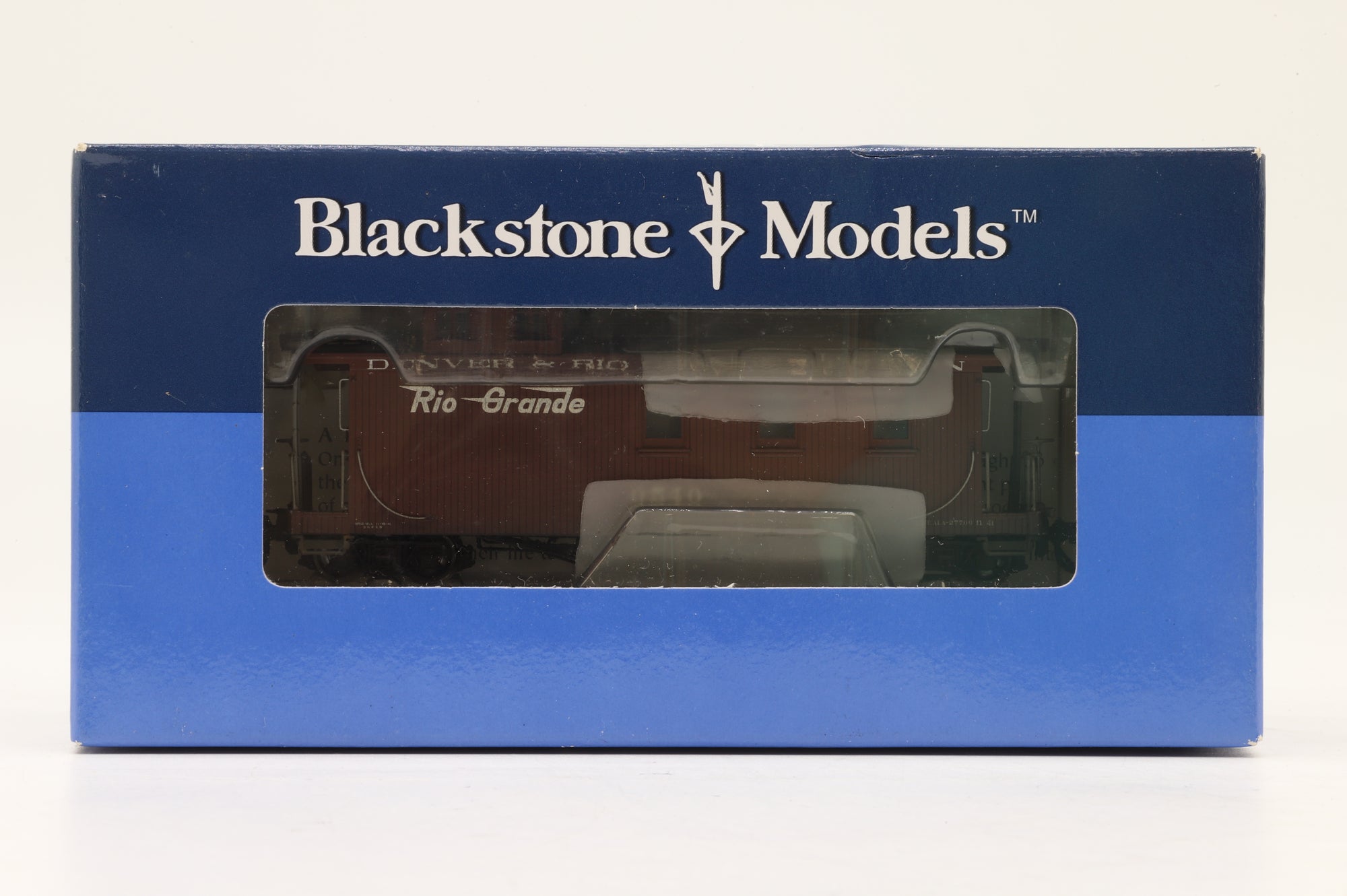 Blackstone Models HOn3 B340956W D&RGW Long Caboose Weathered '0540'