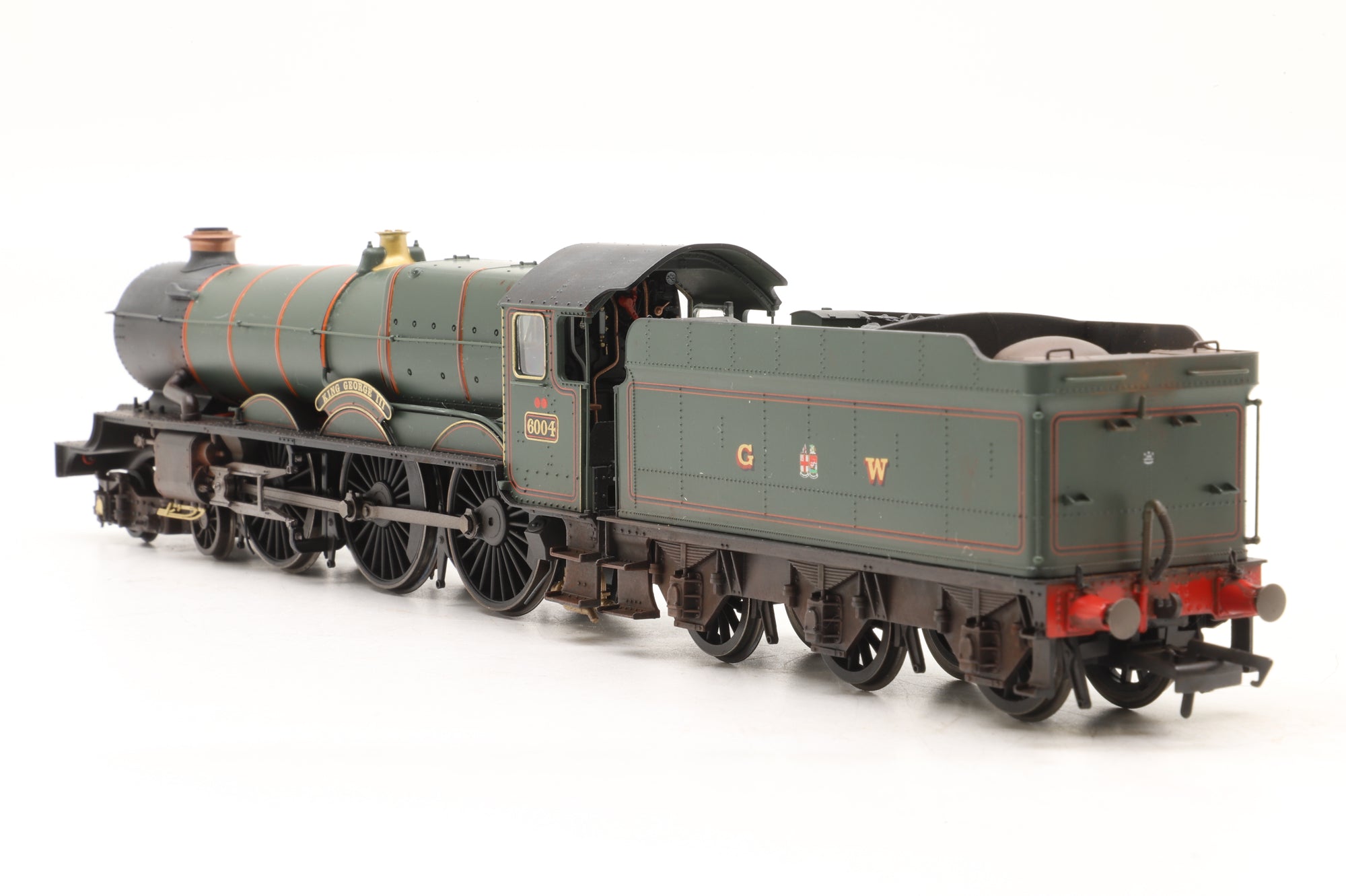 Hornby OO R3516 GWR King Class 'King George III' '6004' GWR Green Ltd Ed 469/500 DCC Fitted