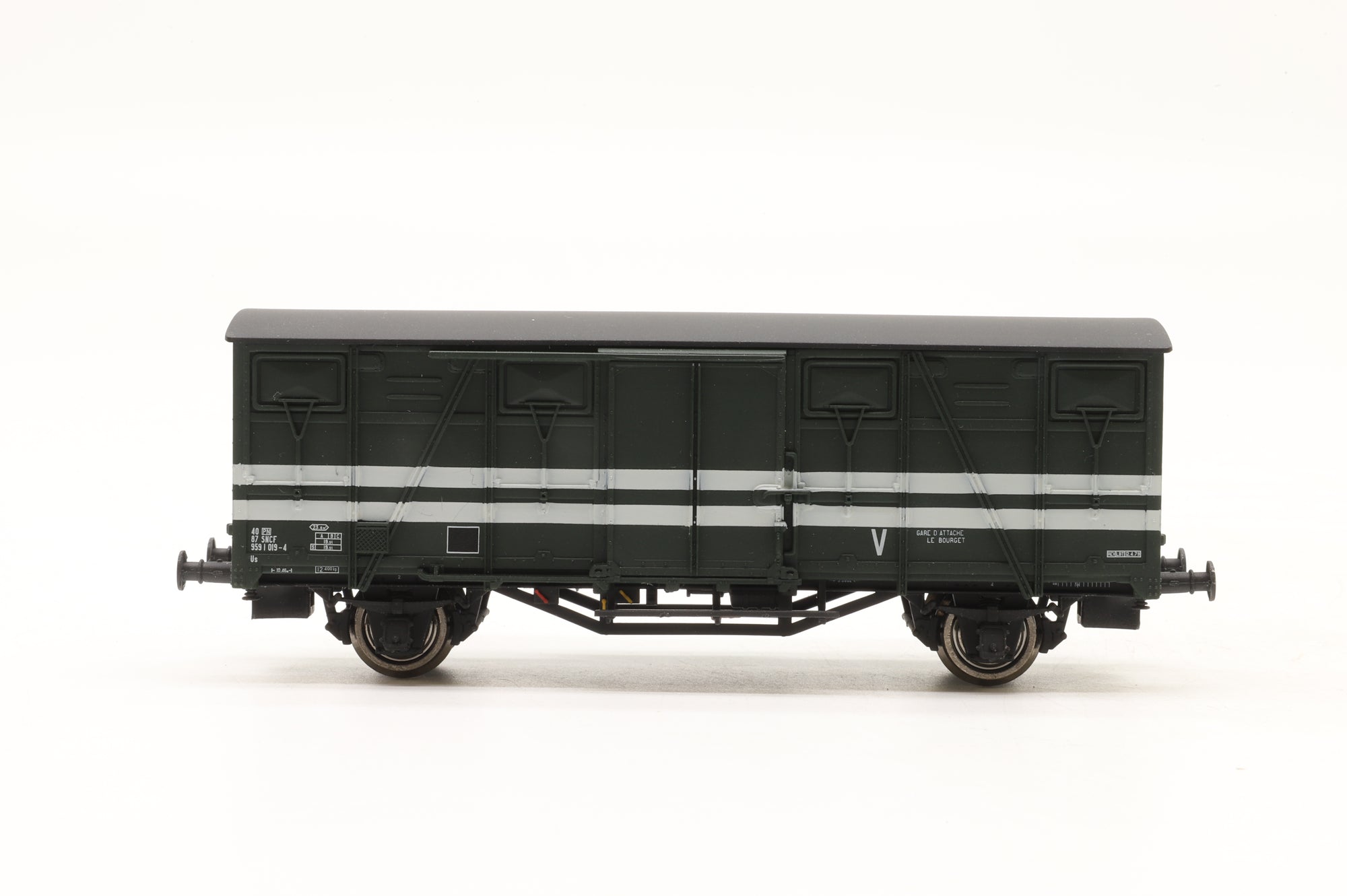 L.S. Models HO 90003-2 SNCF Green Coach/Van Pack