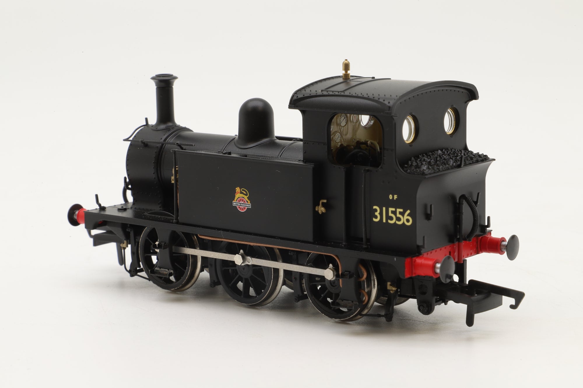 Hattons OO H4-P-016 P Class 31556 in BR Black w/ Early Crests