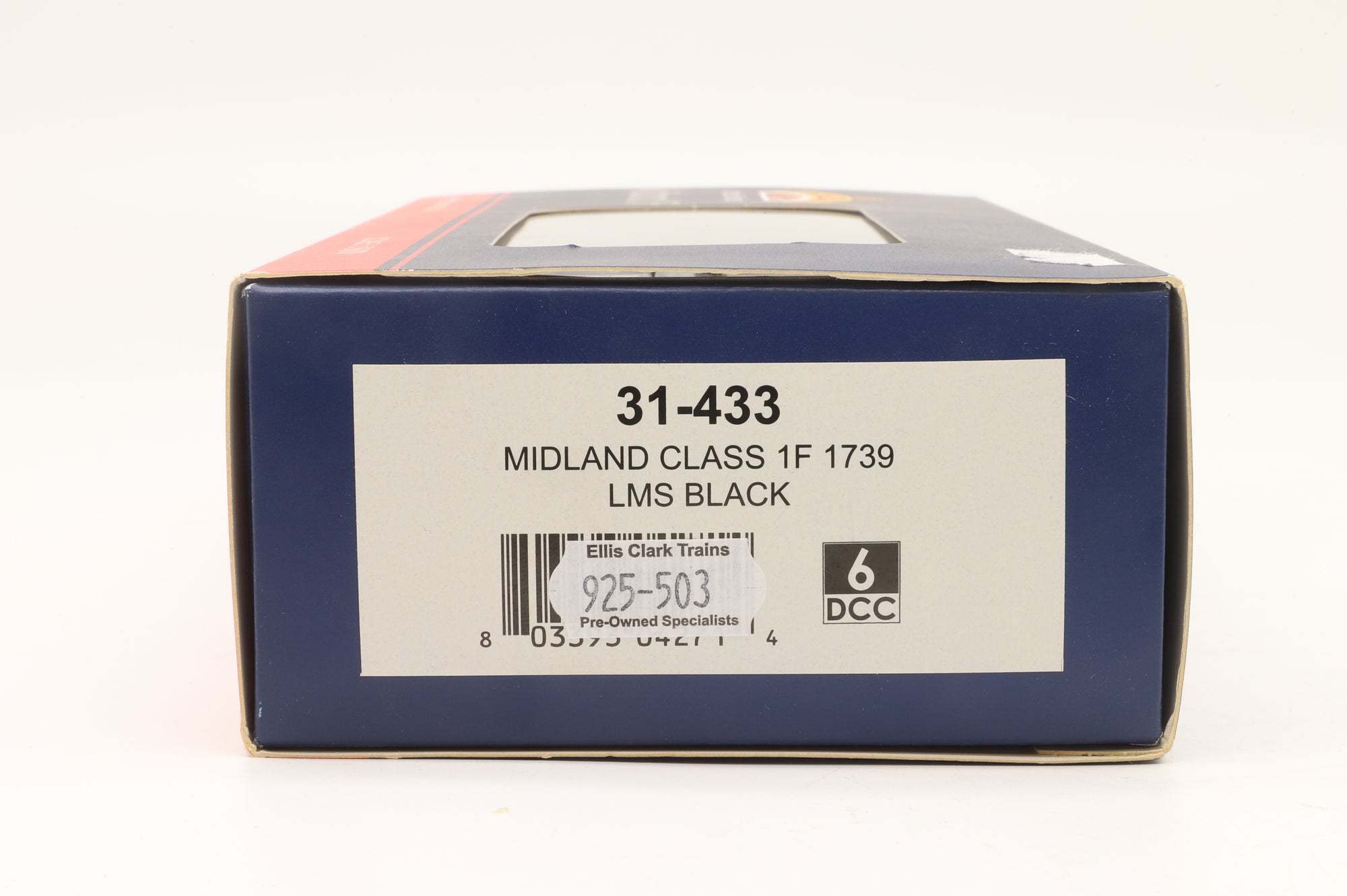 Bachmann OO 31-433 Midland Class 1F 1739 LMS Black, DCC Fitted