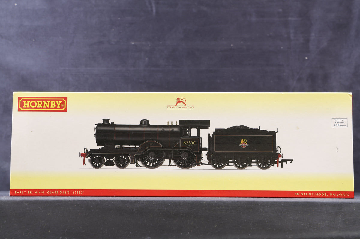 Hornby OO R3234 Class D16 &#39;62530&#39; BR Lined Black E/C