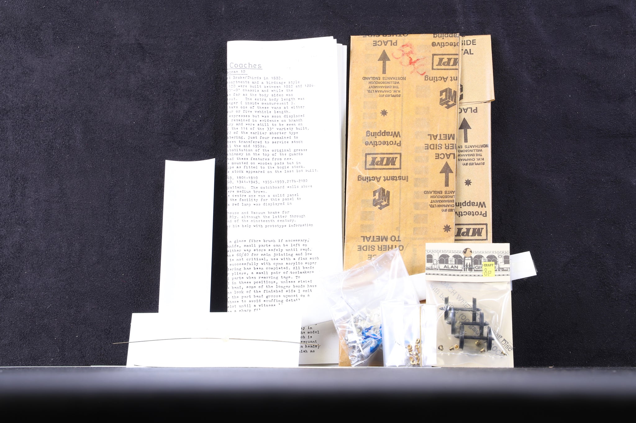 D&S Models OO 554 L&Y Luggage Composite Coach Clark Railworks