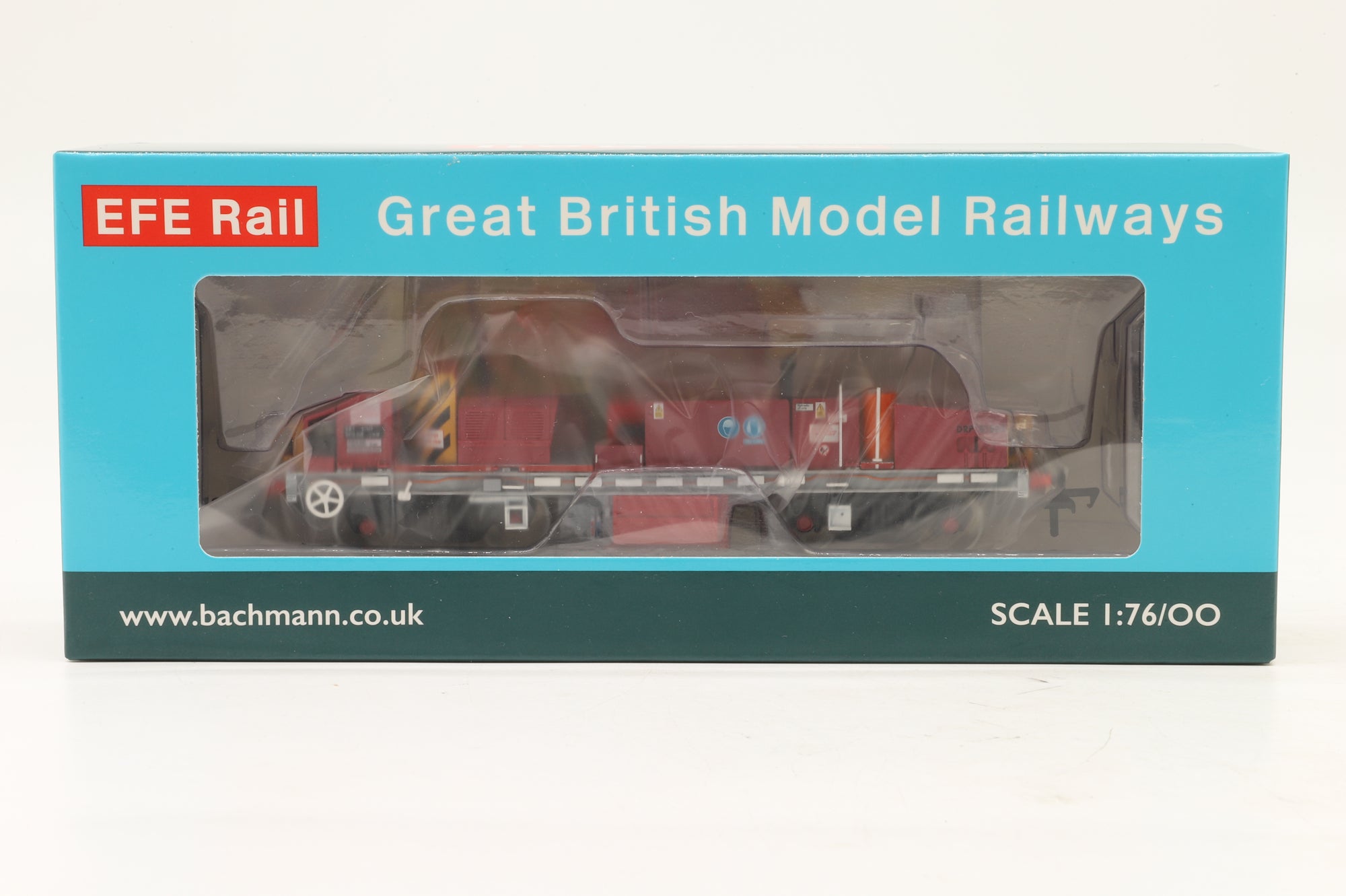 EFE Rail OO E87049 Plasser 12T YOB Crane in Jarvis/Fastline Red/Maroon