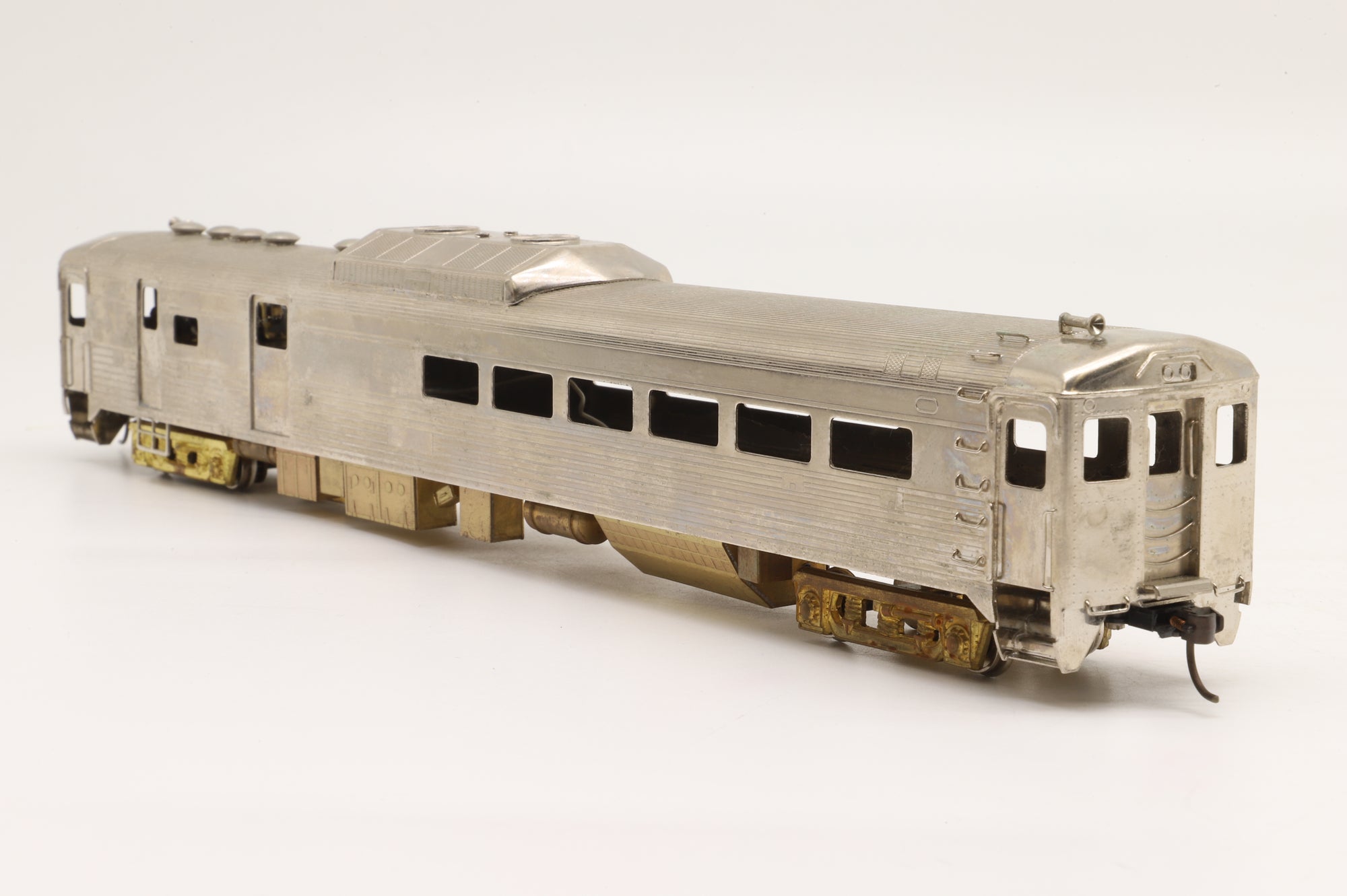 NJ Custom Brass HO Brass RDC 3 Rail Diesel Car Unpainted