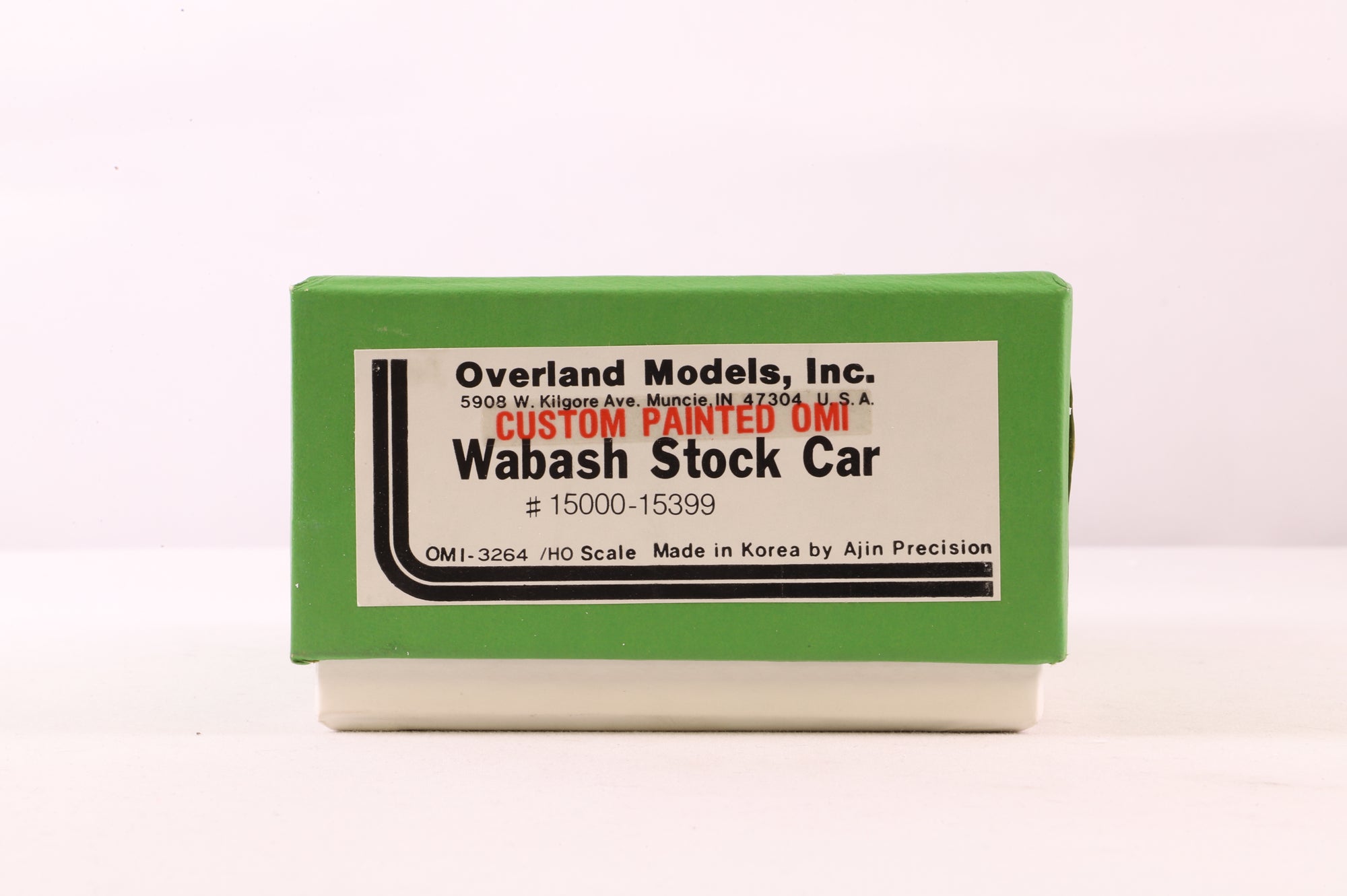 Overland Models HO Brass OMI-3264 Wabash Stock Car '15019'