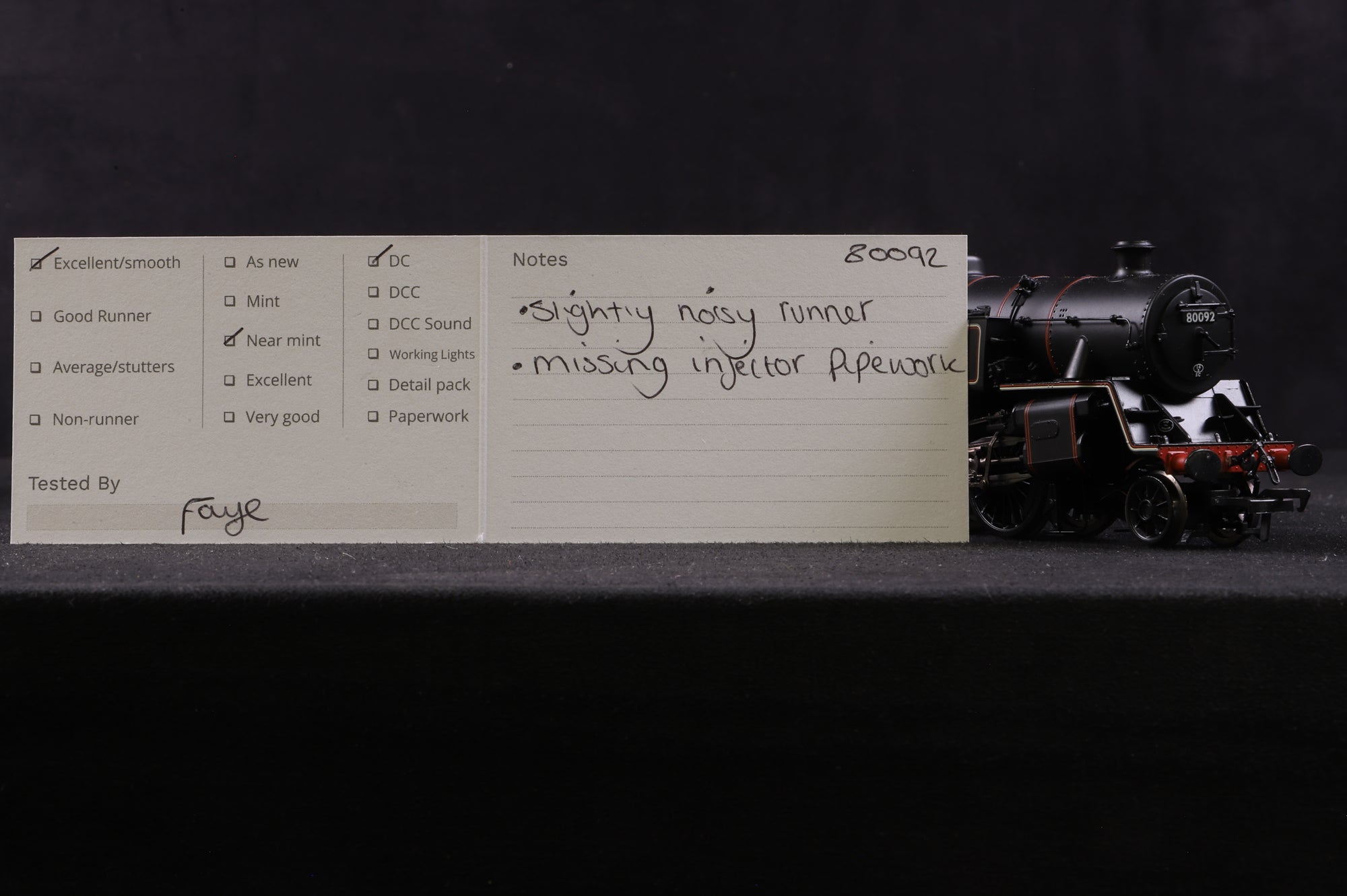 Bachmann OO 32-359A Standard Class 4MT 2-6-4T '80092' BR Black E/C