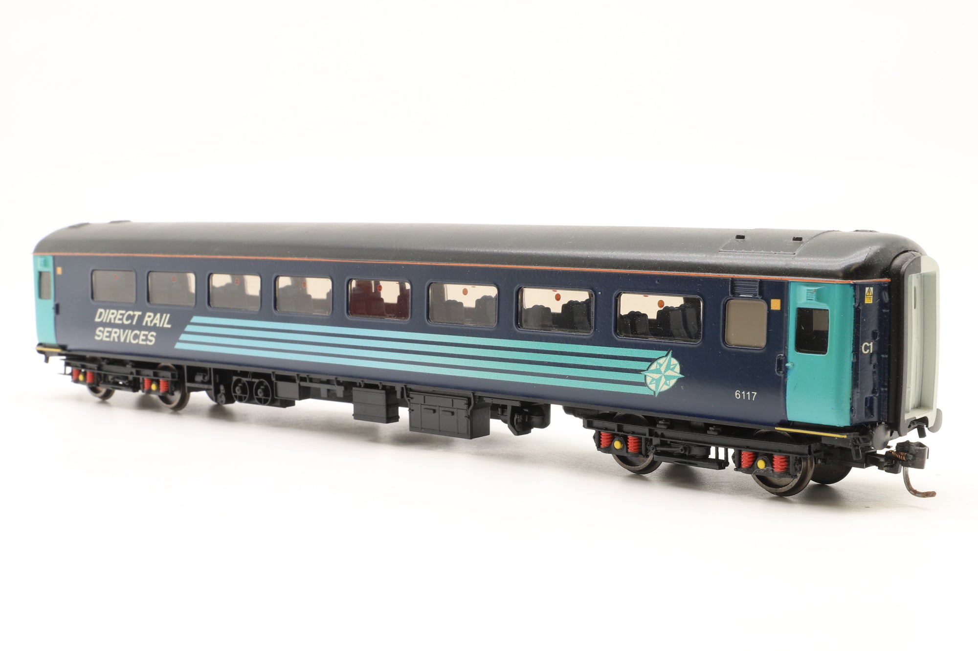 Hornby OO Rake of 4x Mk2E Coaches in DRS Liveries