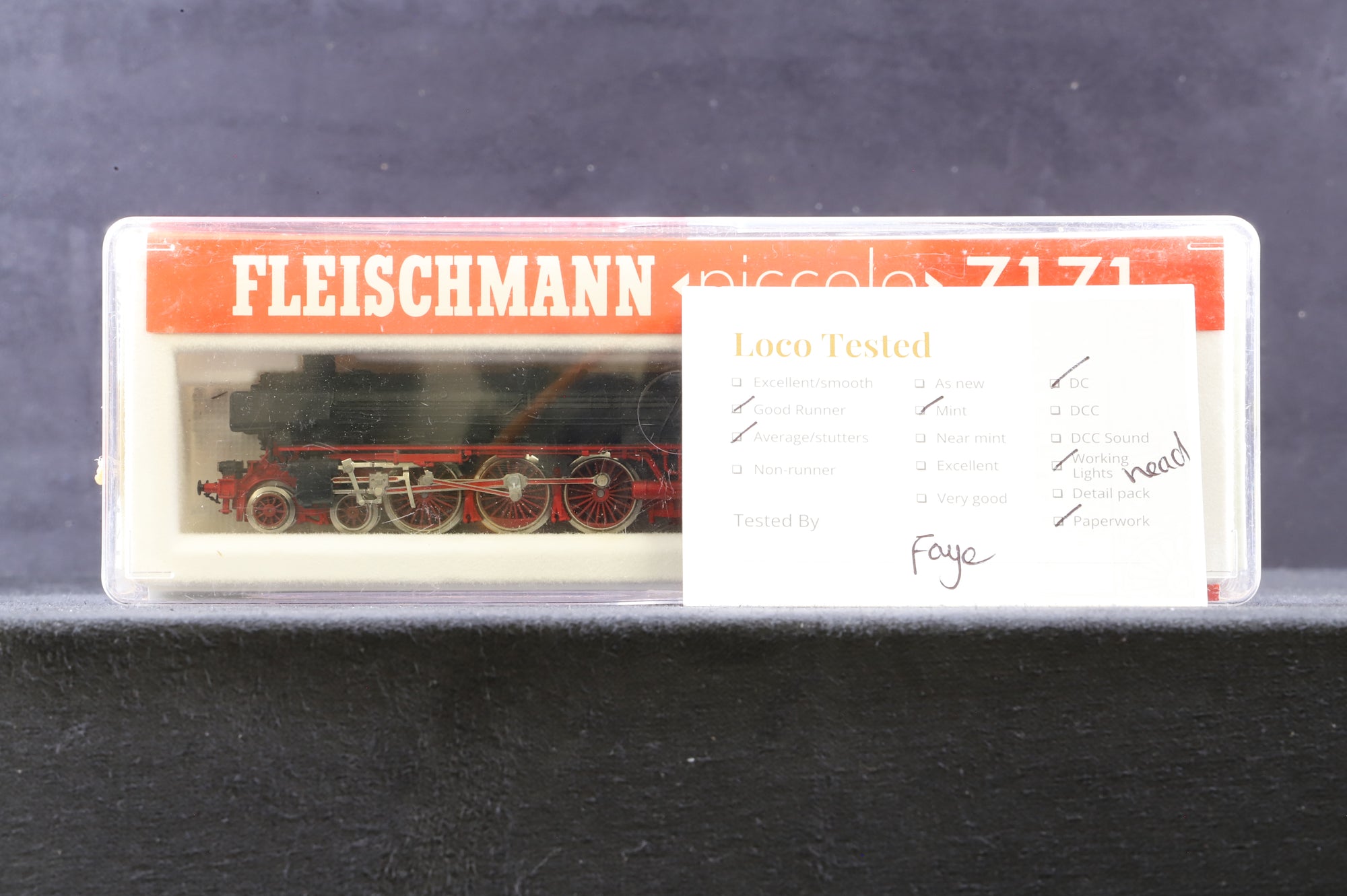 Fleischmann N 7171 DB Steam Loco BR 012 081-6