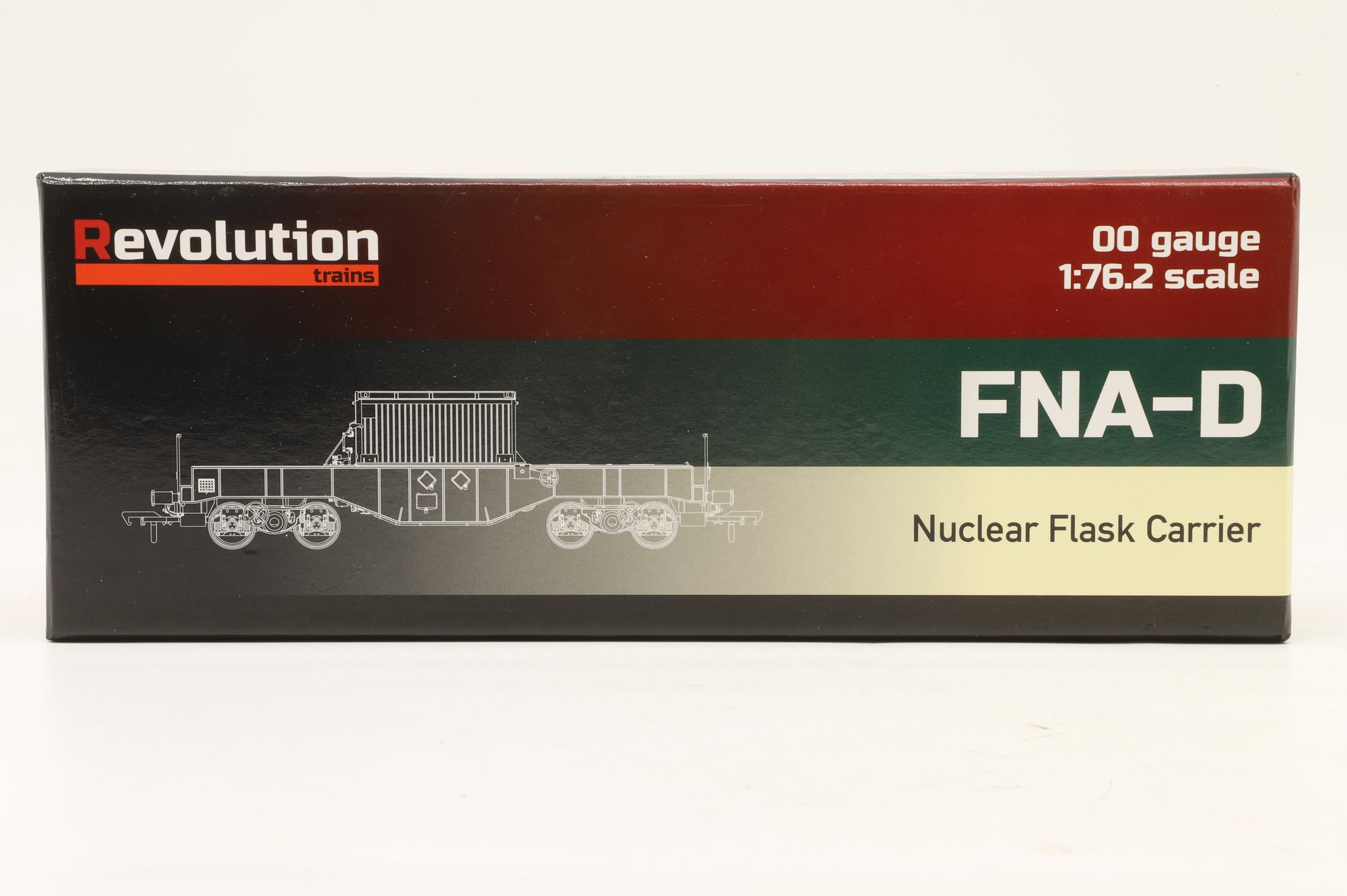 Revolution Trains OO RT-FNAD-406 FNA-D Nuclear Flask Carrier