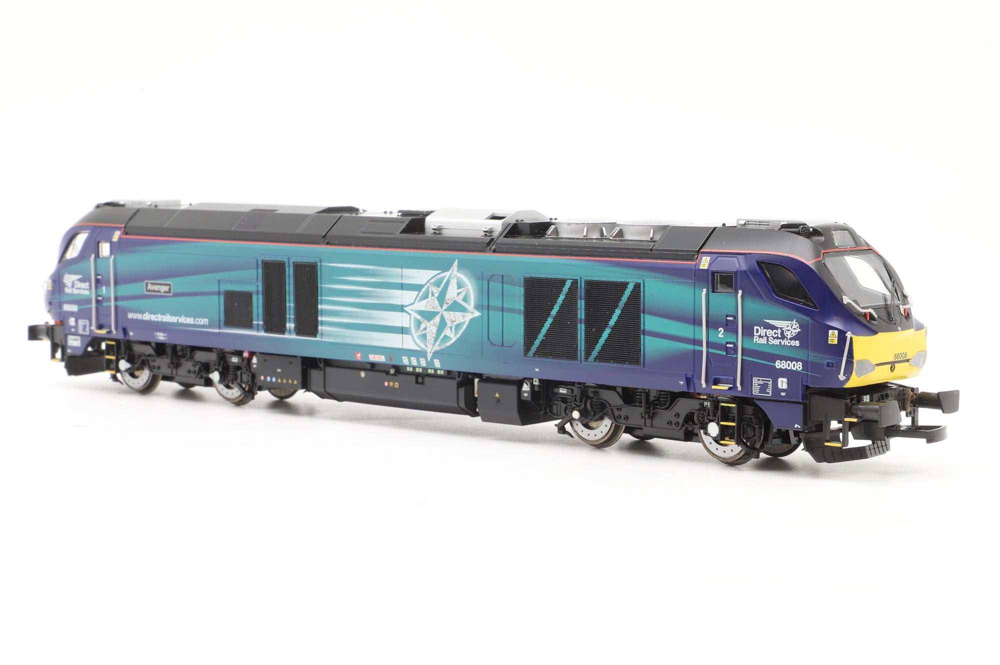 Dapol OO 4D-022-010 Class 68 '68008' 'Avenger' DRS Late Modified DCC Sound