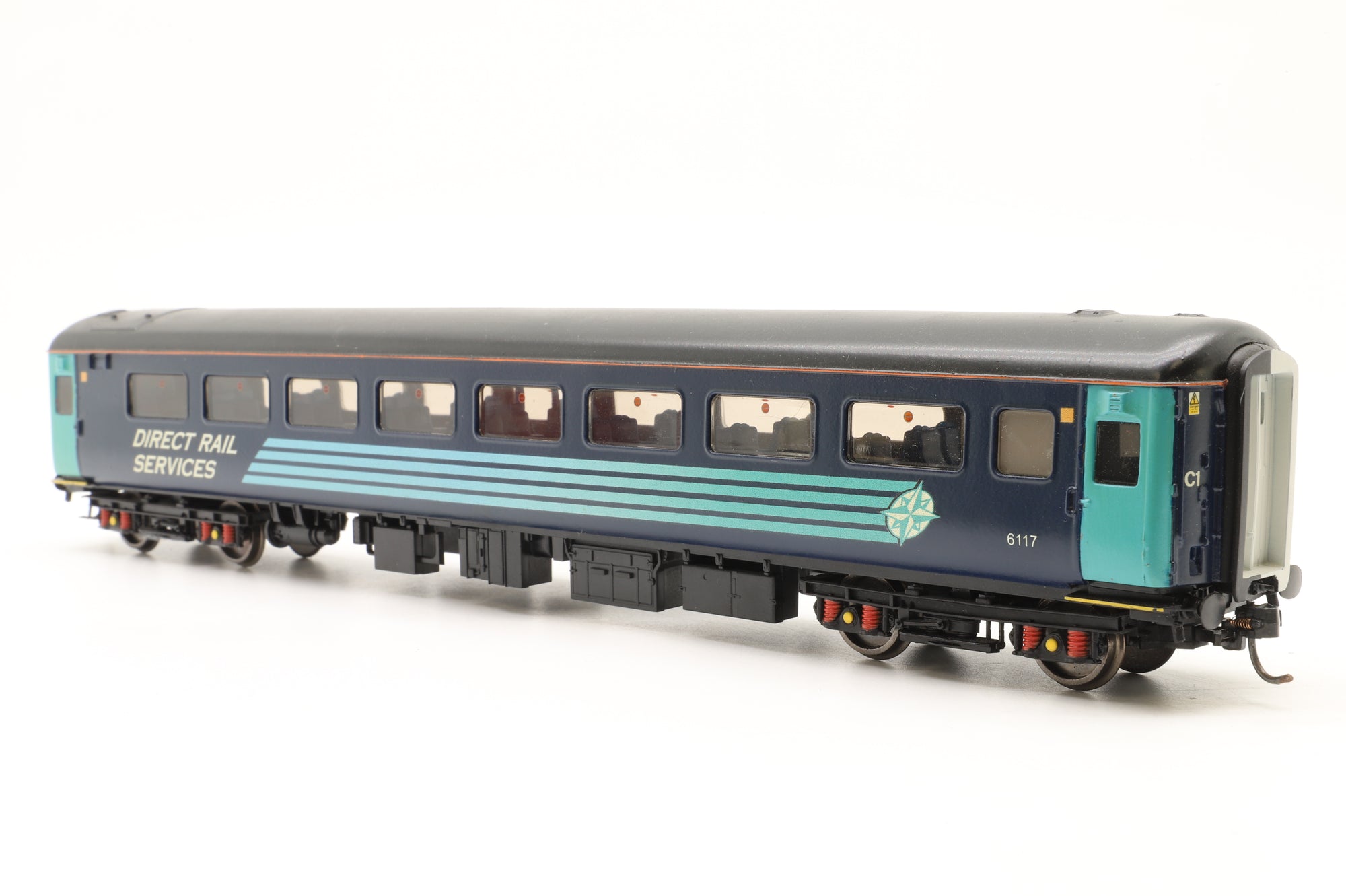Hornby OO Rake of 4x Mk2E Coaches in DRS Liveries