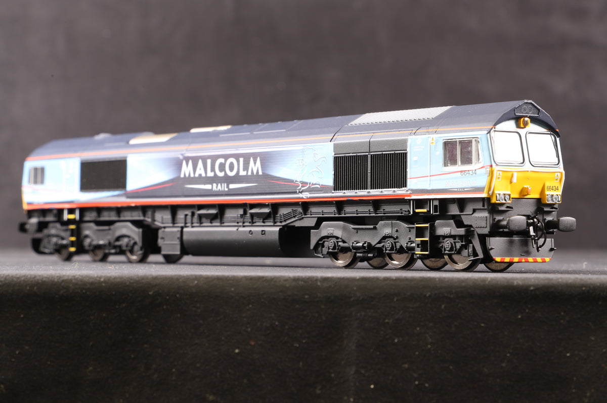 Hornby OO R3920 Malcolm Logistics Co-Co Class 66 &#39;66434&#39;, DCC Sound