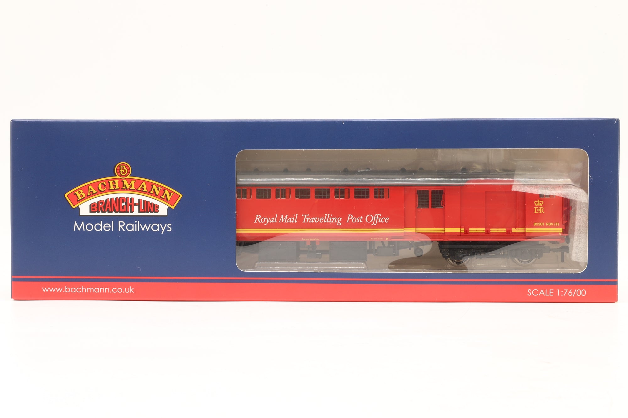 Bachmann OO 39-435 BR Mk1 POS Coach Royal Mail TPO Red