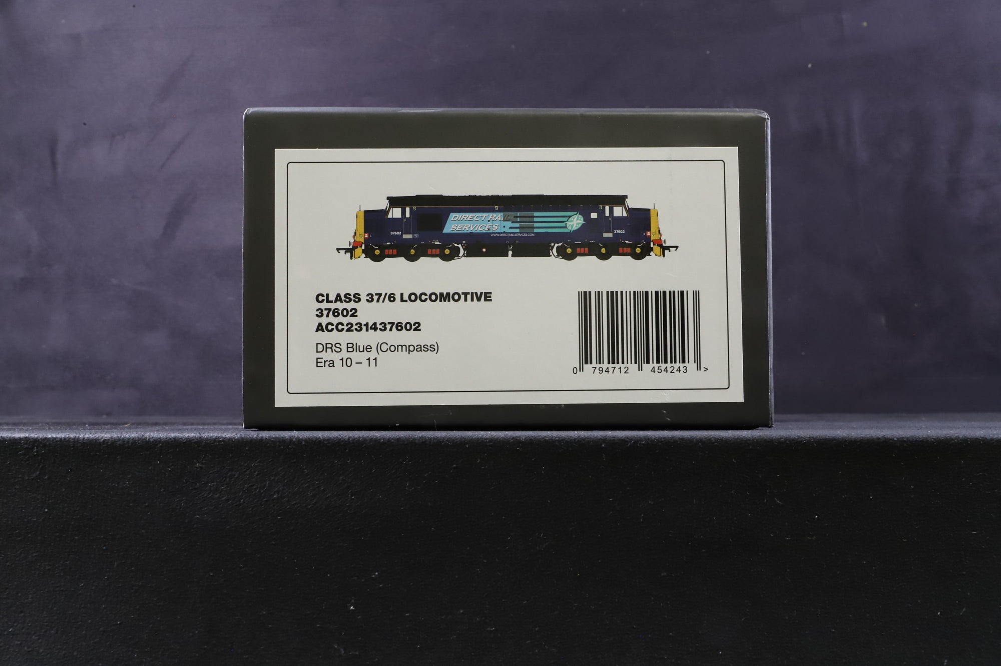 Accurascale OO ACC2314 Class 37/6 DRS Blue DCC Sound