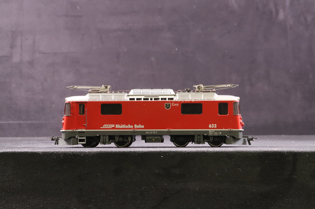 BEMO HOe-HOm 1058123 Ge 4/4 II 633 &#39;Zuoz&#39; in RHB Livery