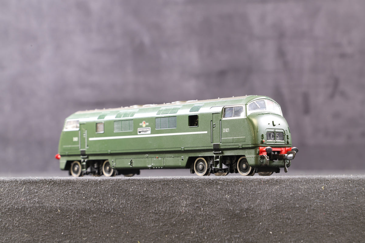 Fleischmann HO 4246 Class 42 Warship Diesel &#39;D821&#39; BR Green L/C