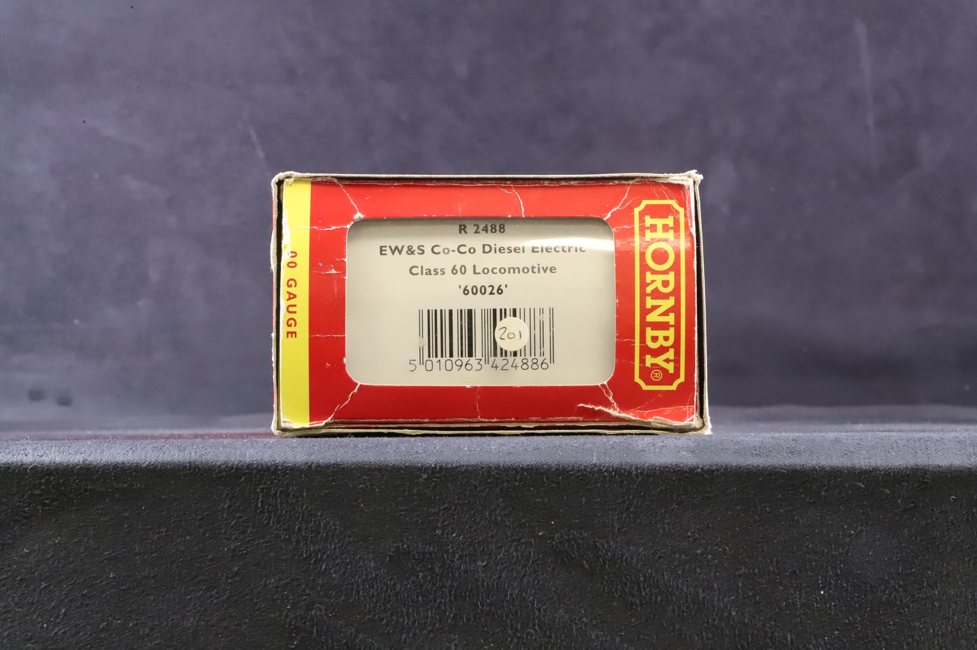 Hornby OO R2488 Class 60 60026 in EW&S Livery - Weathered