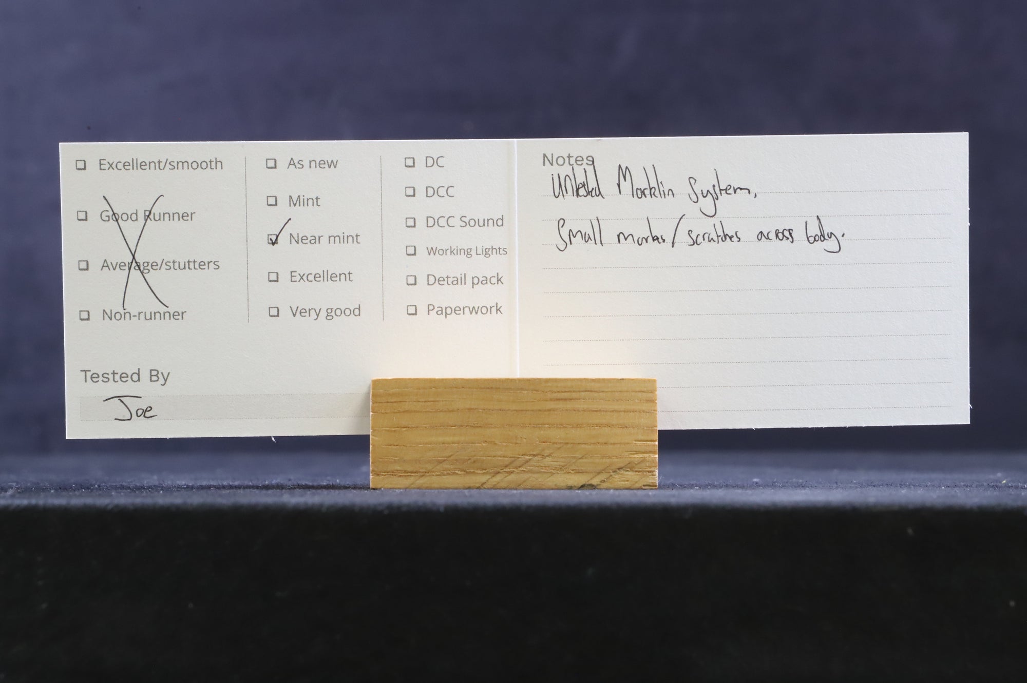 Marklin HO 37805 BR V200 V200035 in DB Crimson/Black - UNTESTED