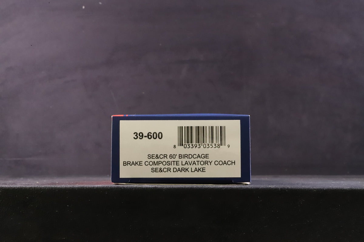 Bachmann OO 39-600 SECR 60&#39; Birdcage SECR Dark Lake Coach