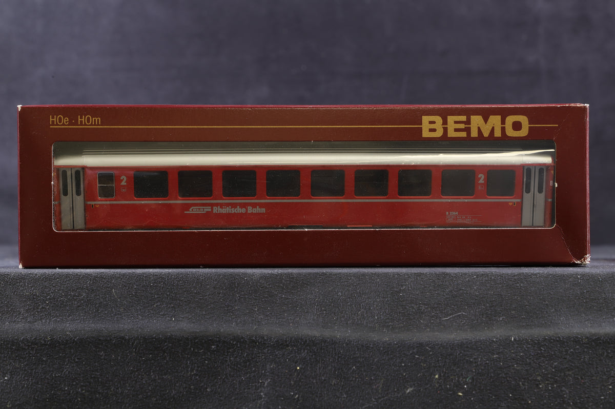 Bemo HOm Rake Of 6 RHB Wagons