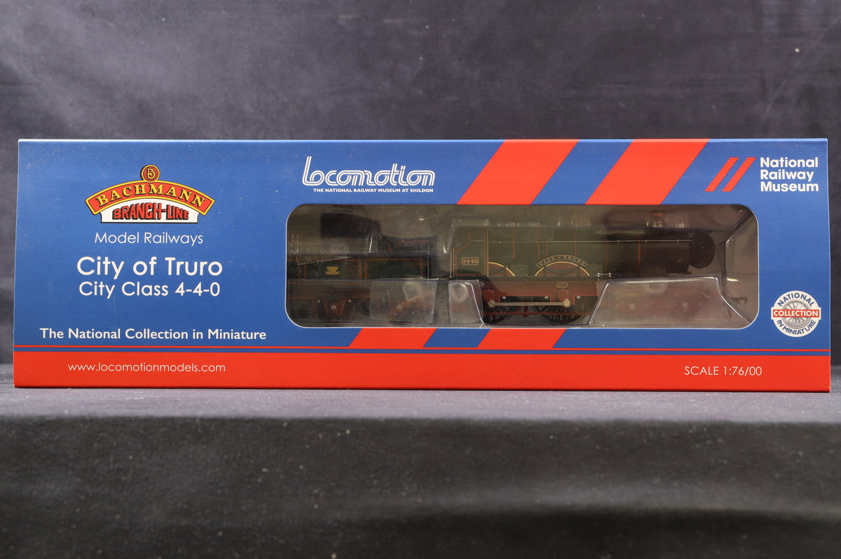 Bachmann OO 31-725NRMB City Class &#39;3440&#39; &#39;City Of Truro&#39; GWR Monogram Excl. NRM