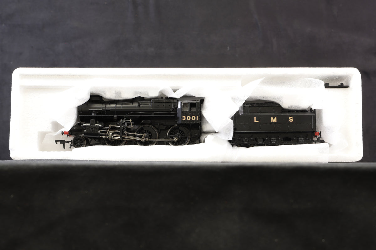 Bachmann OO 32-575 Ivatt Class 4 &#39;3001&#39; LMS Black Double chimney, DCC