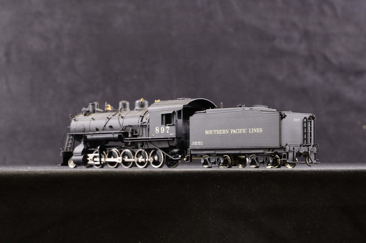 Sunset Models HO Brass Southern Pacific D-1 2-10-0 &#39;897&#39; Steam Locomotive