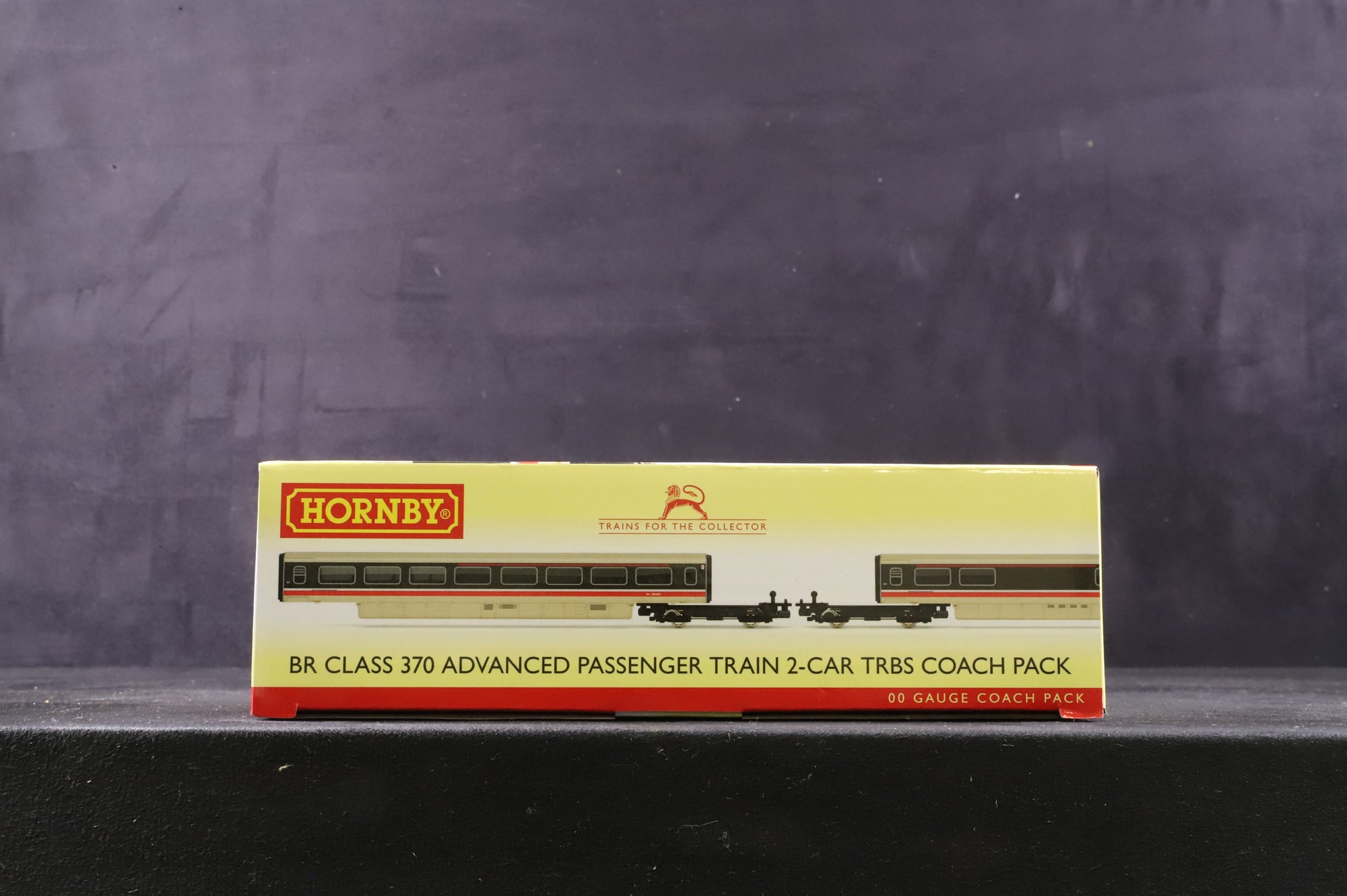 Hornby OO R40012A BR Class 370 Advanced Passenger Train 2-Car TRBS Coach Pack, '48401' & '48402'