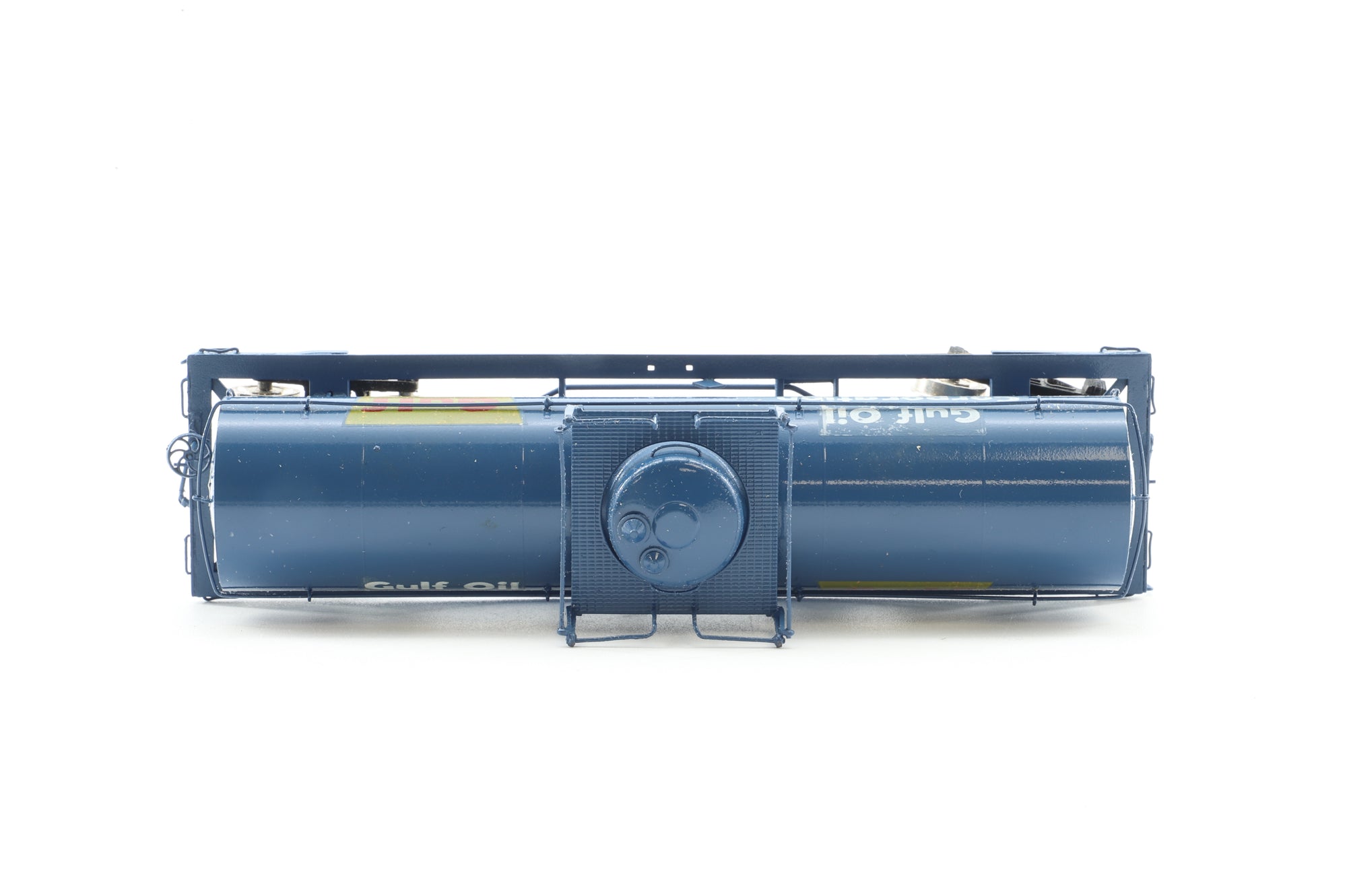 Precision Scale HO Brass Rake Of 4 PSC 8,000 gal tank Cars "GULF"