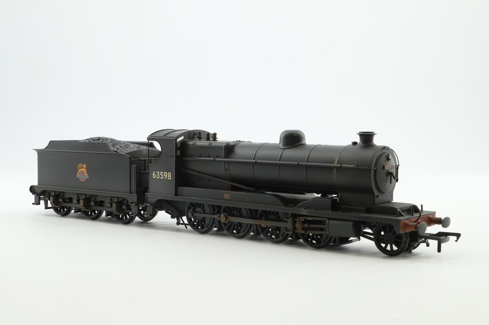 Bachmann OO 31-004 Robinson O4 '63598' BR Black Early Emblem, Weathered & DCC Sound