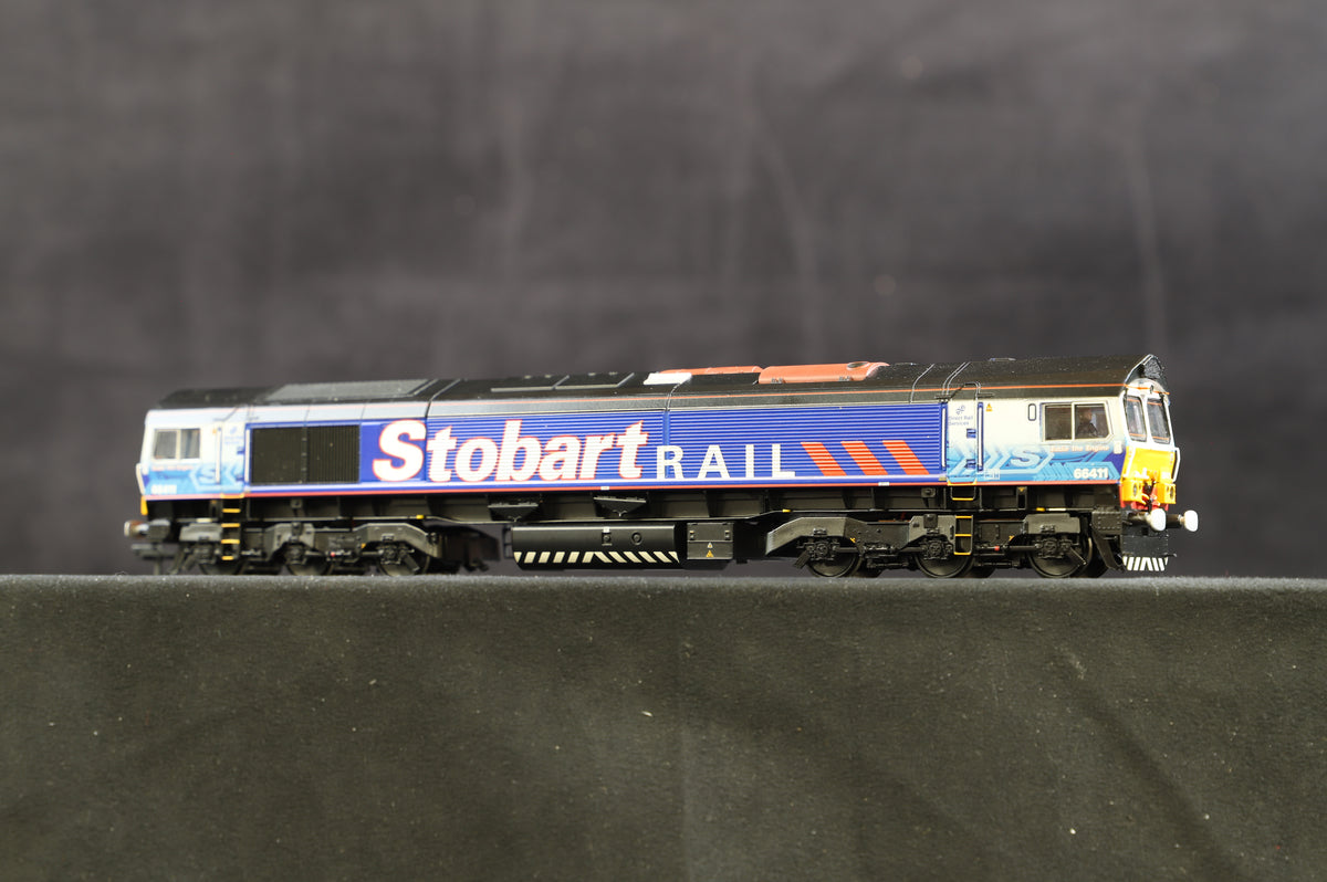Bachmann OO 32-977 Class 66/9 Diesel DRS/Stobart Rail &#39;66411&#39;