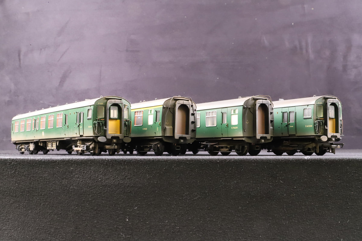Bachmann OO 31-425 4CEP EMU 7105 Late SR Multiple Unit Green Weathered DCC Fitted