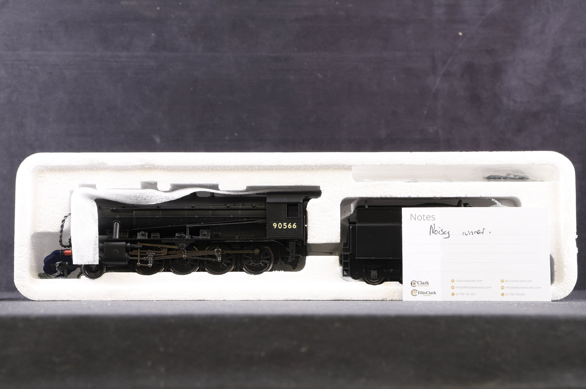 Bachmann OO 32-256 WD 2-8-0 Austerity &#39;90566&#39; BR Black Late Crest