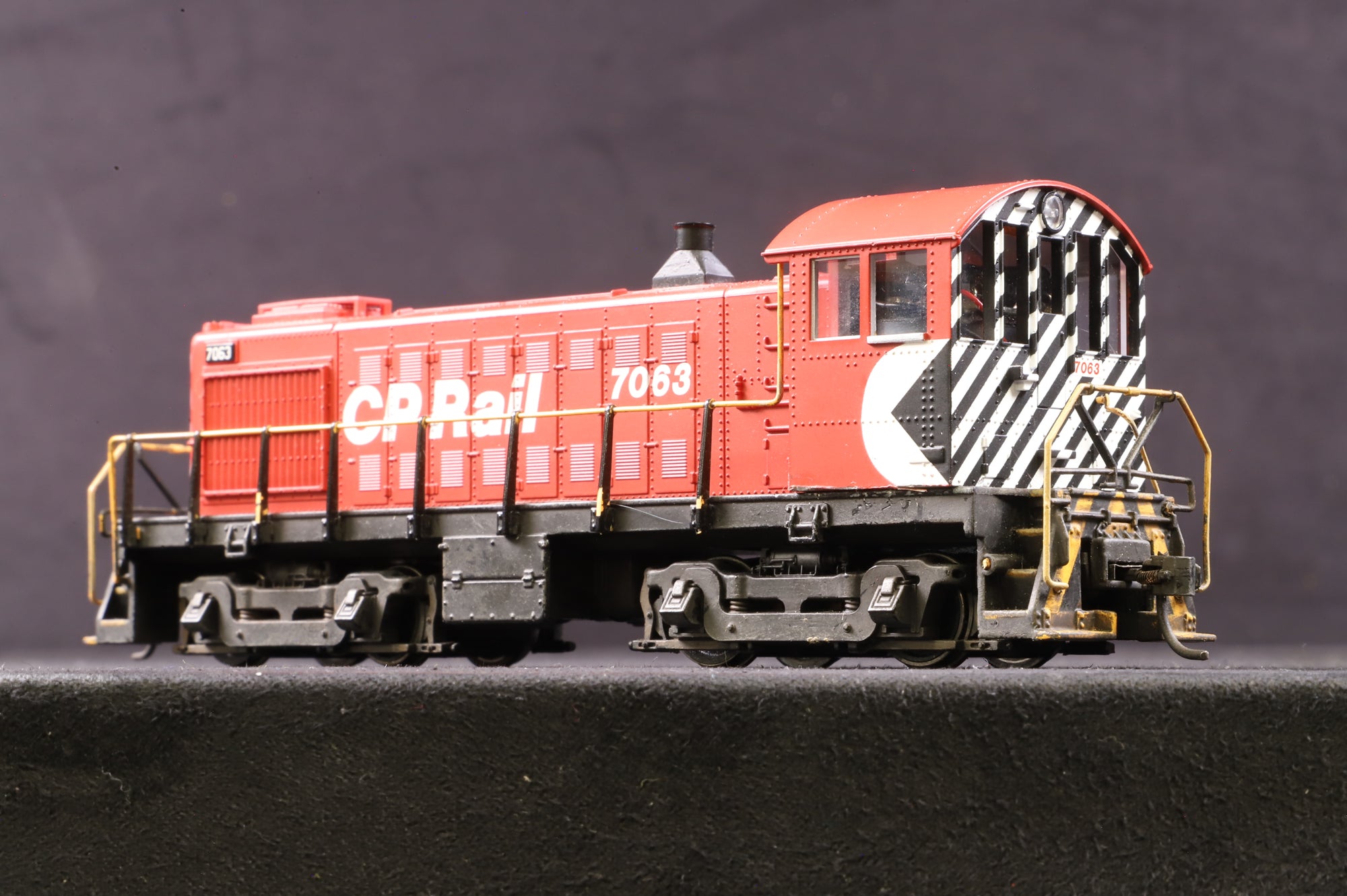 Atlas HO 8729 Alco S-2 Diesel Locomotive CP Rail '6063' DCC Sound Weathered