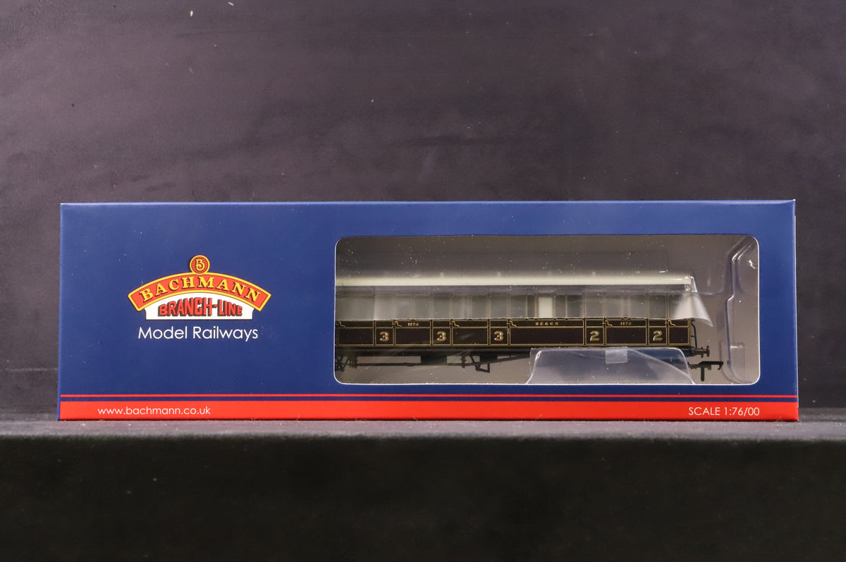 Bachmann OO 39-600 SECR 60&#39; Birdcage SECR Dark Lake Coach