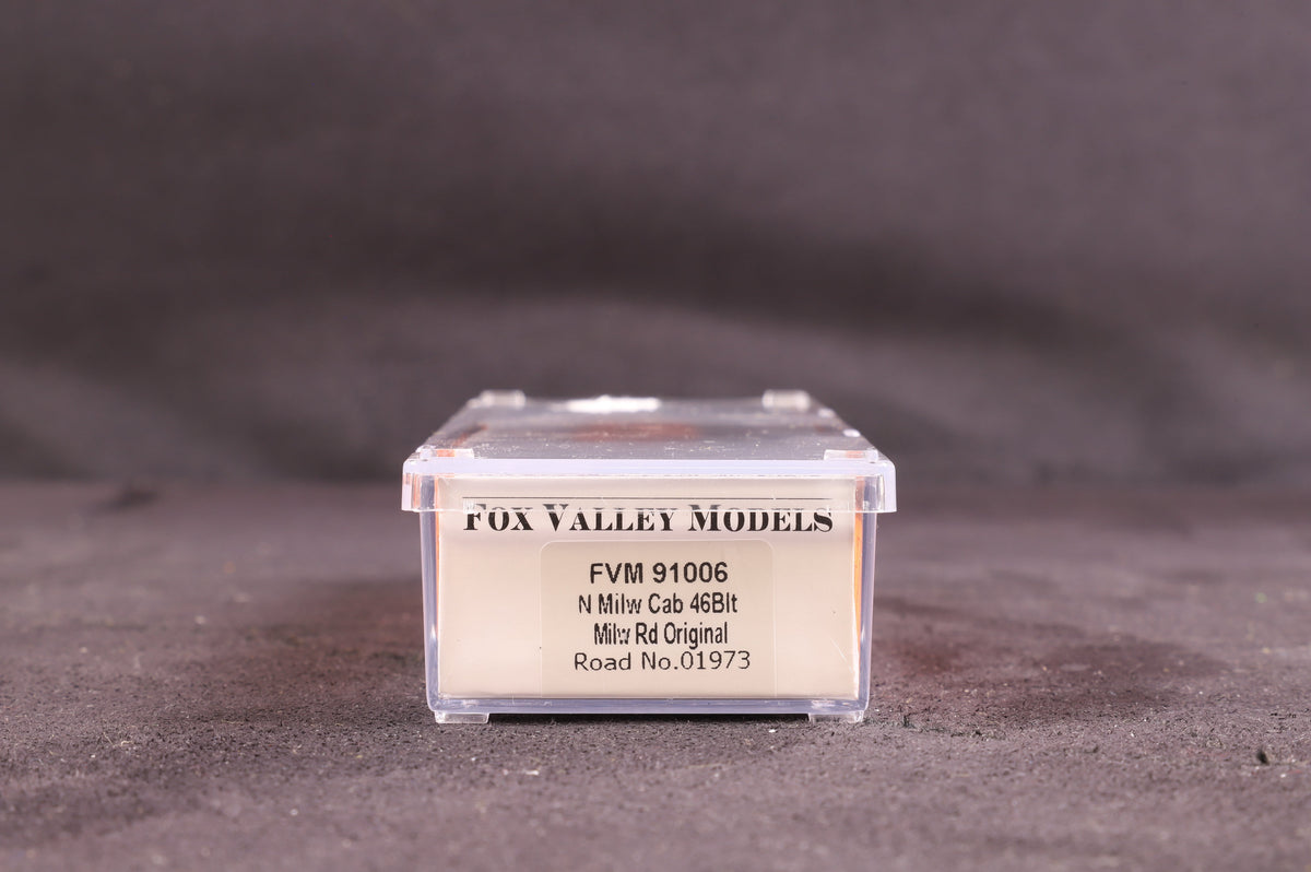 Fox Valley Models N 91006 Milw Cab 46Blt Milw Rd Original &#39;01973&#39;