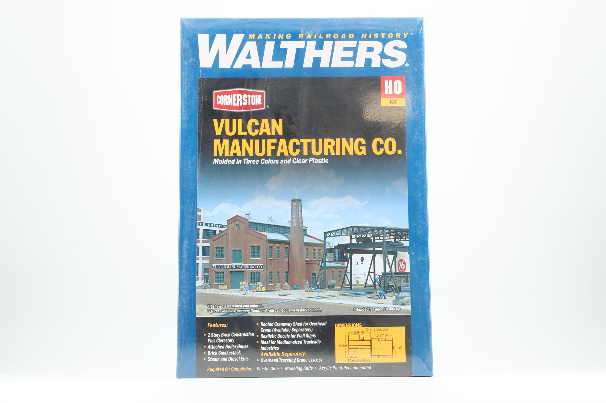 Walthers HO 933-3045 Vulcan Manufacturing Co. Kit