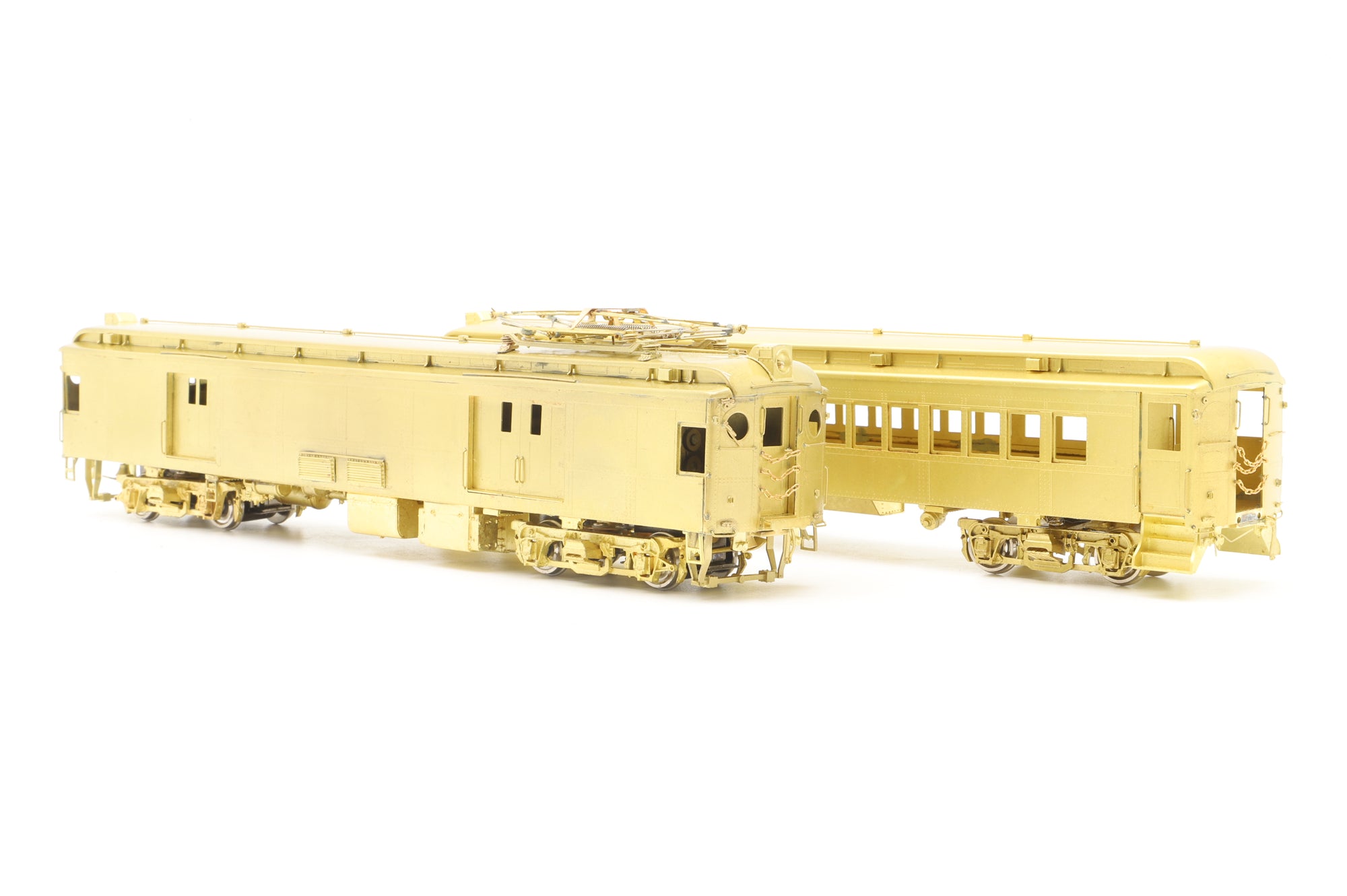 Railworks Ltd HO Brass S-213 MB-62 MP-54 'MU' Cars Bagging Coach Set