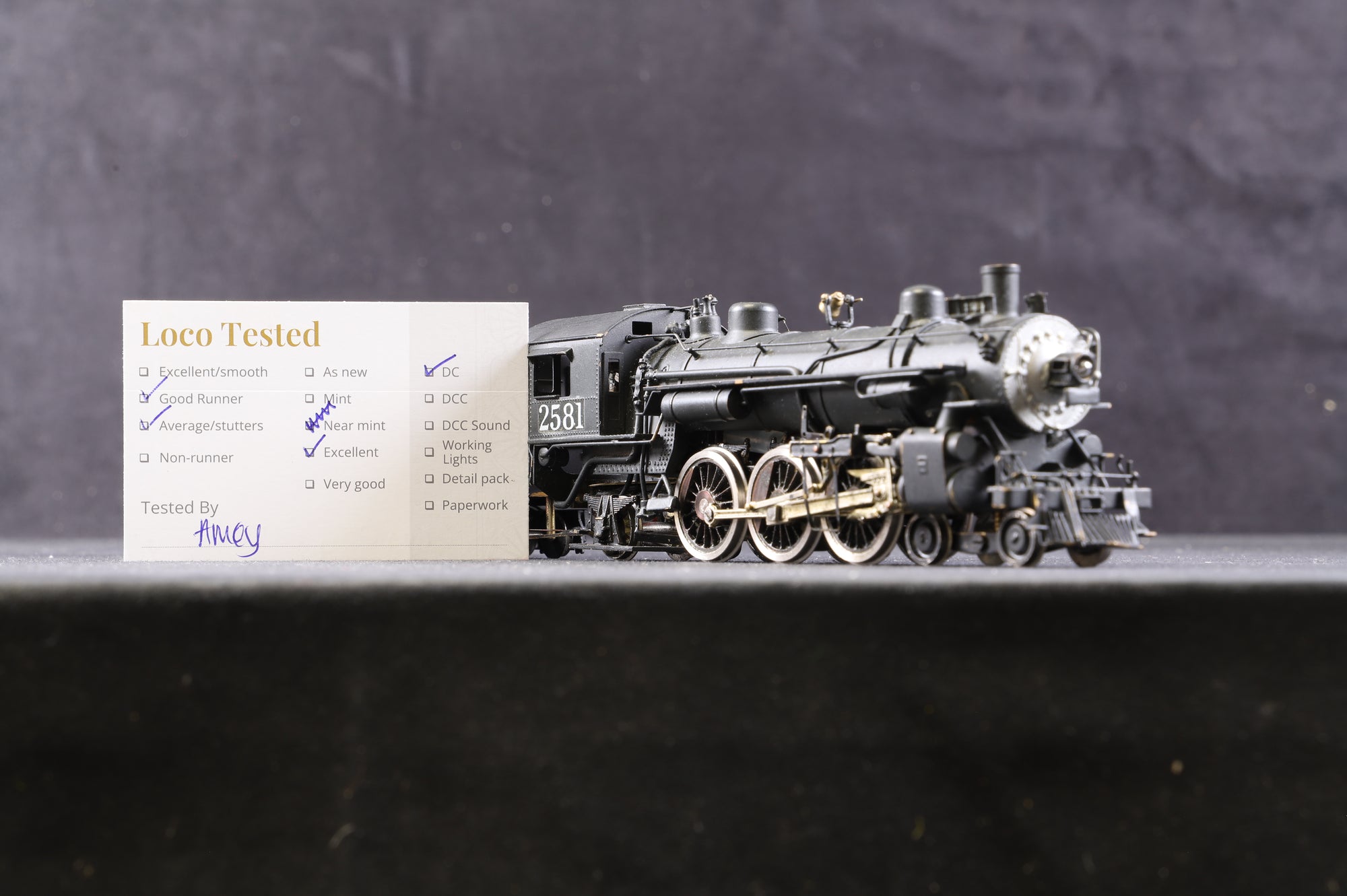 M B Austin HO SP P-5 Pacific, Custom Painted Brass