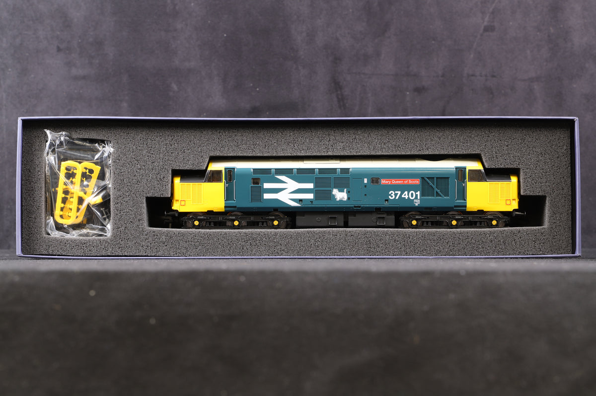 ViTrains OO 2021 Class 37 &#39;37401&#39; BR Blue Large Logo, DCC Fitted